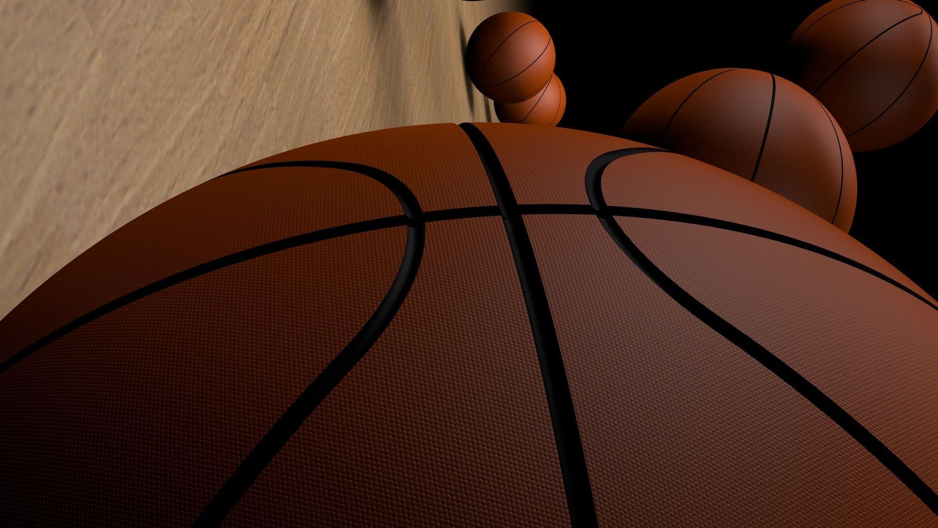 Basketball ball Free 3D model