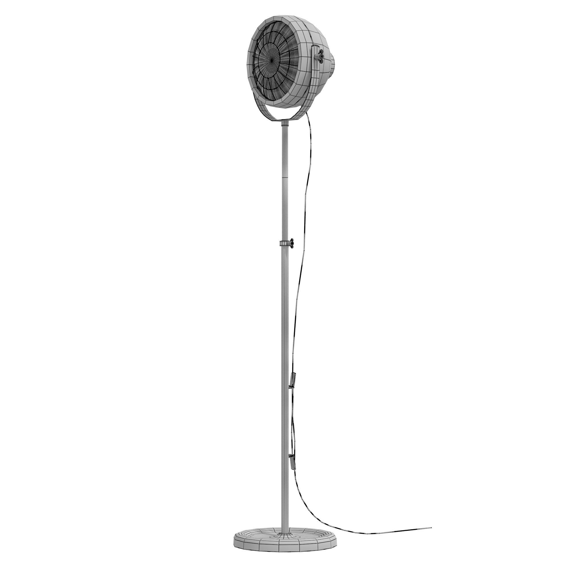 IKEA - SVARTNORA Floor lamp 3D model_3