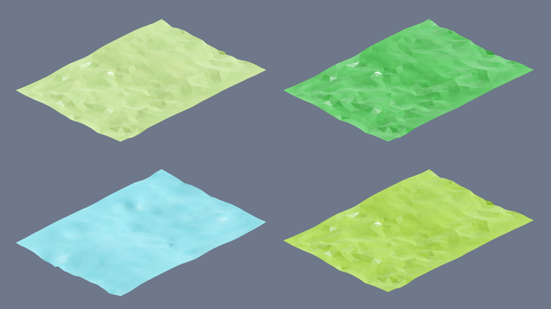 Village 2 Low-poly 3D model_34