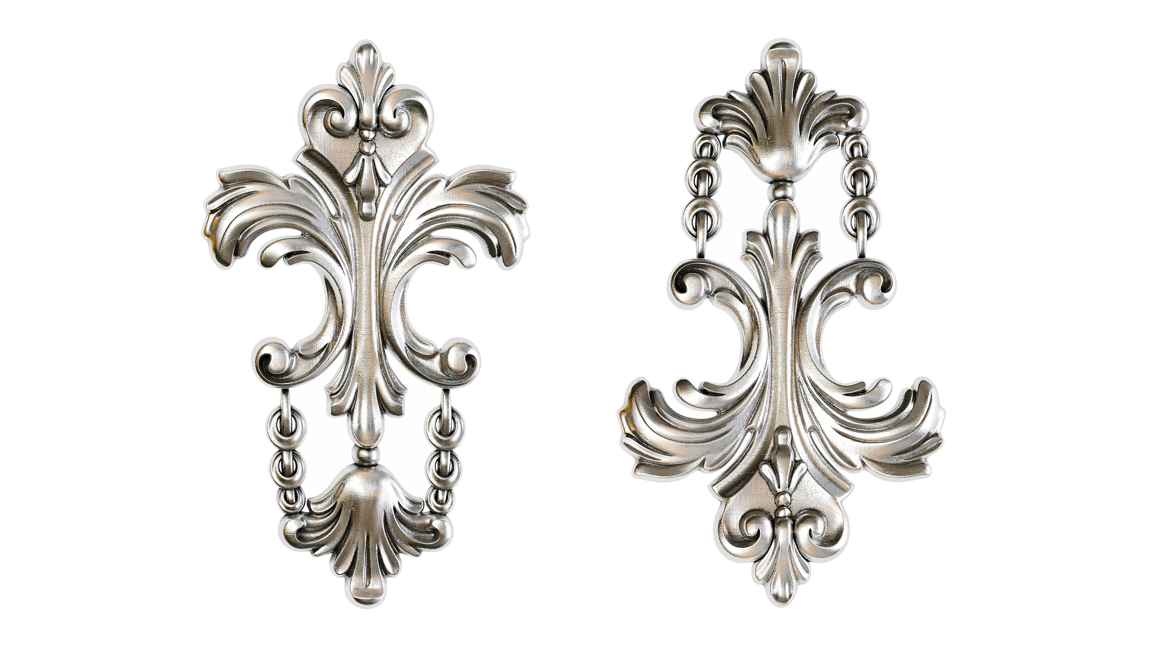 Classic carved 191 3D model_2