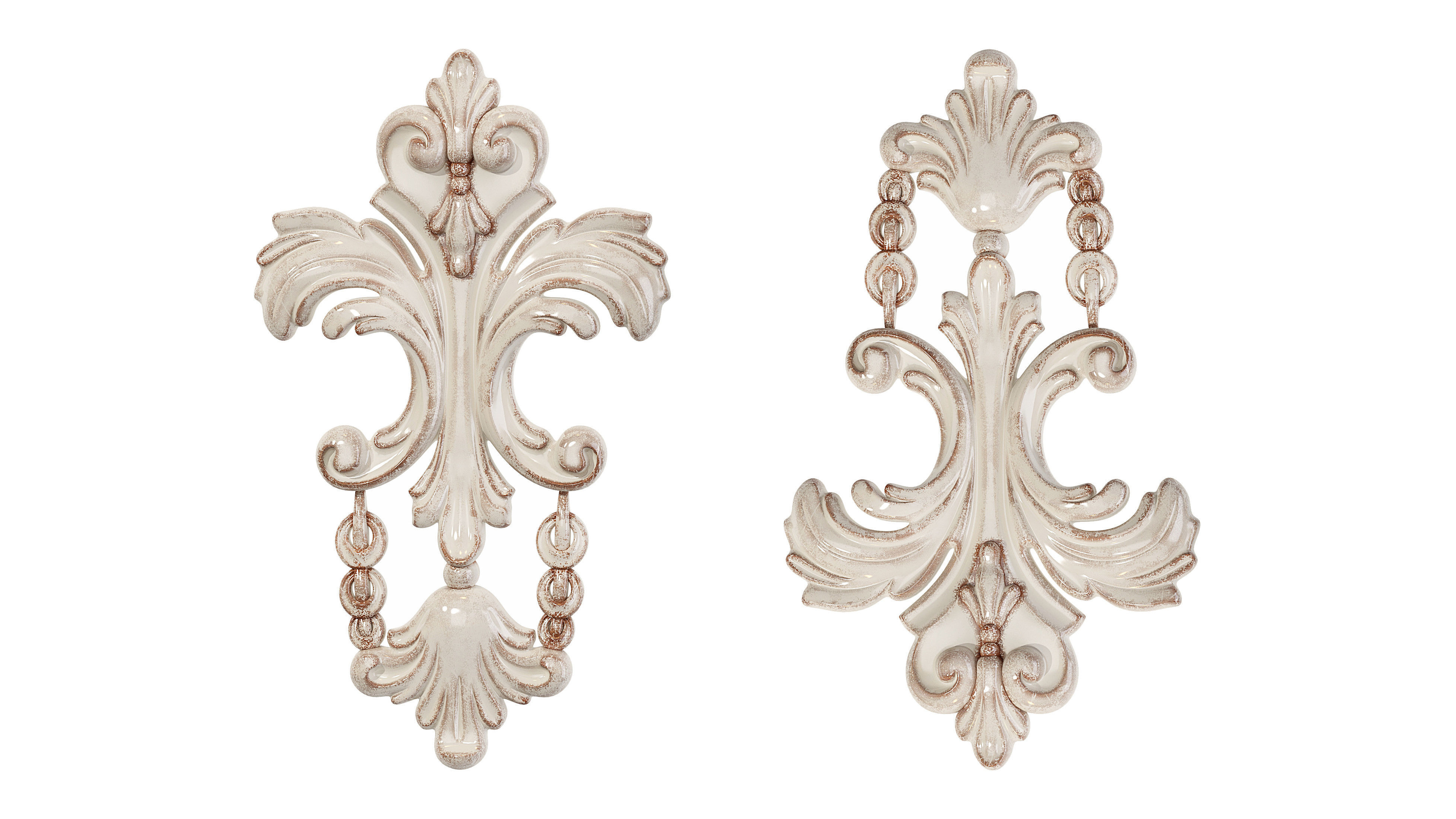 Classic carved 191 3D model_3