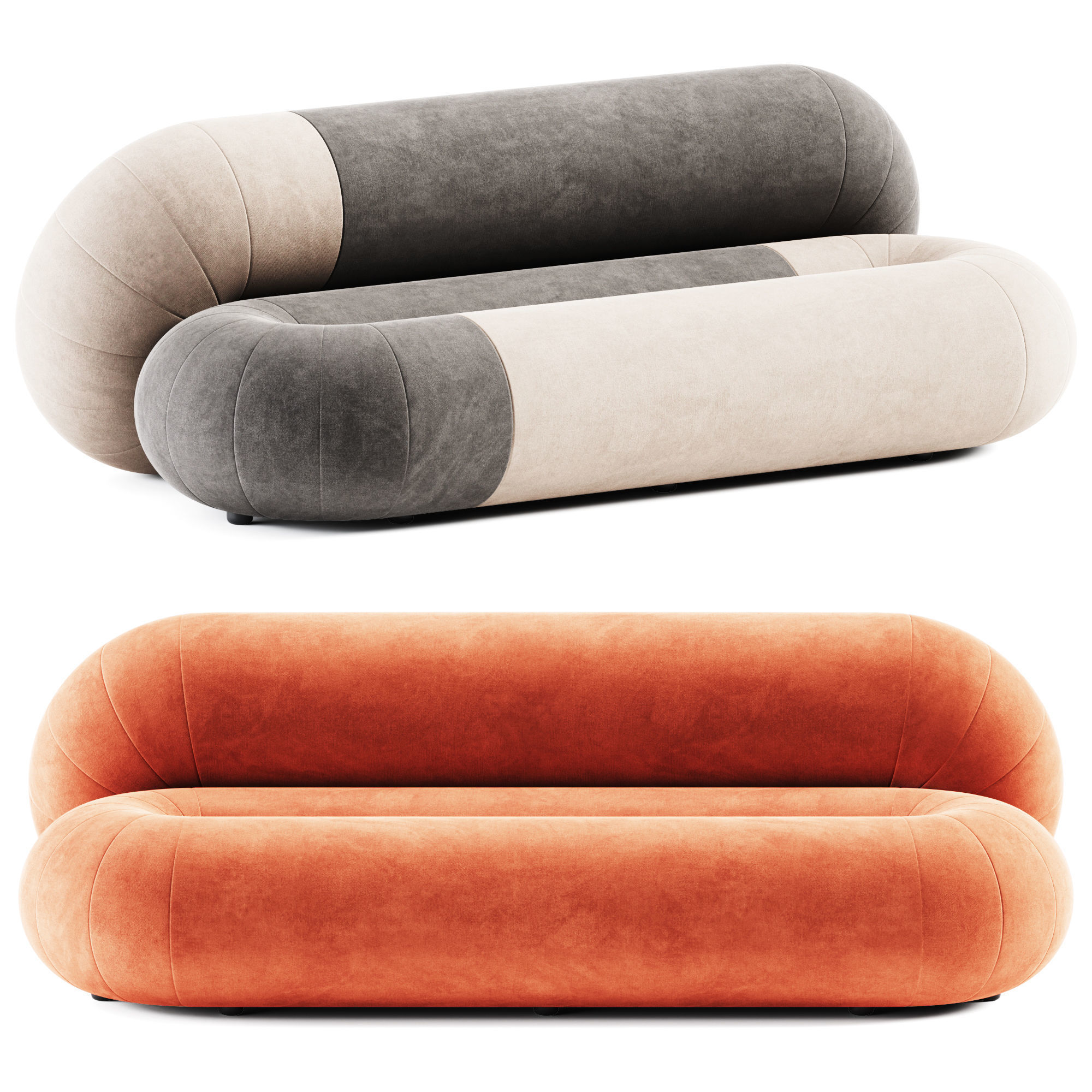 Loop Sofa by Sancal 3D model_1