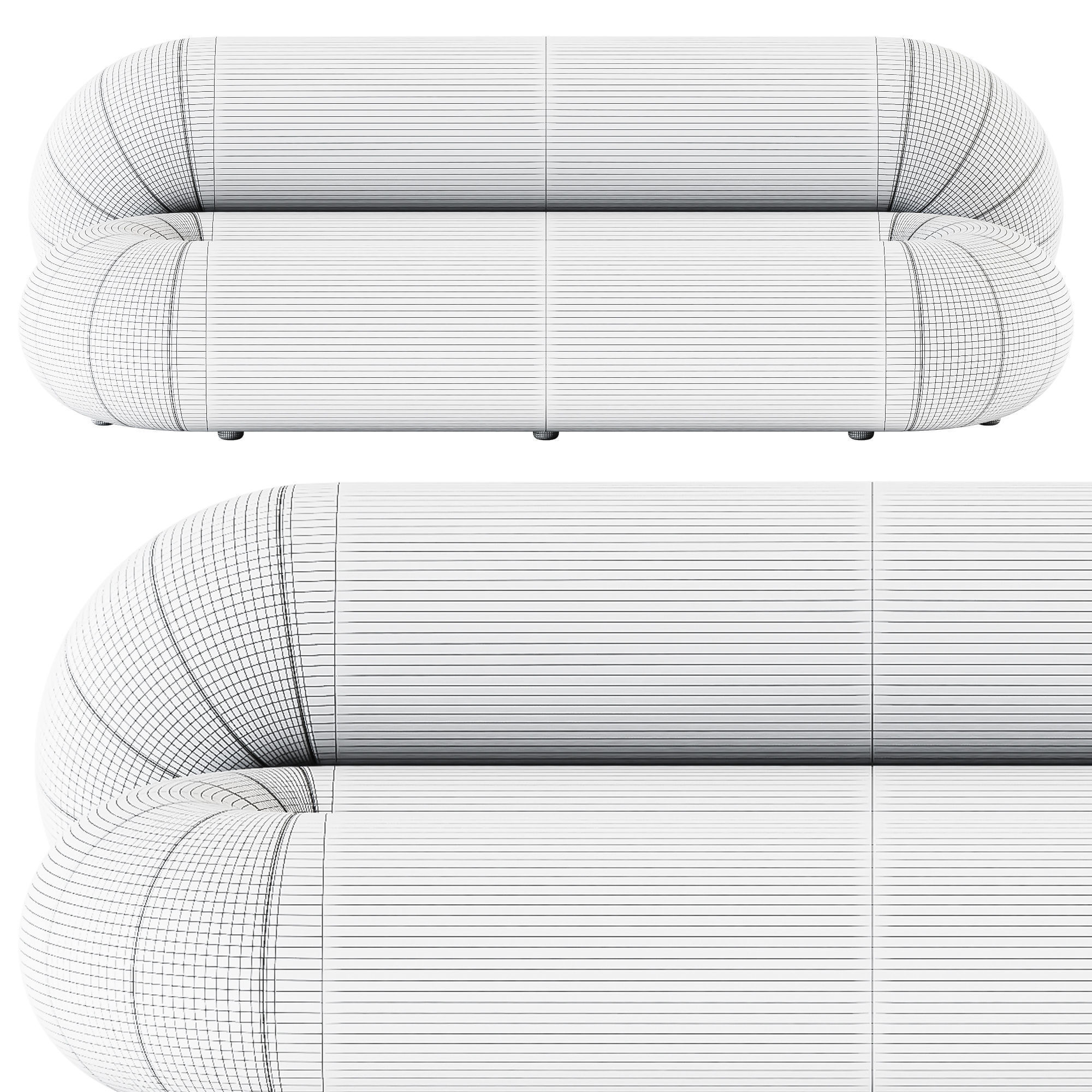 Loop Sofa by Sancal 3D model_2