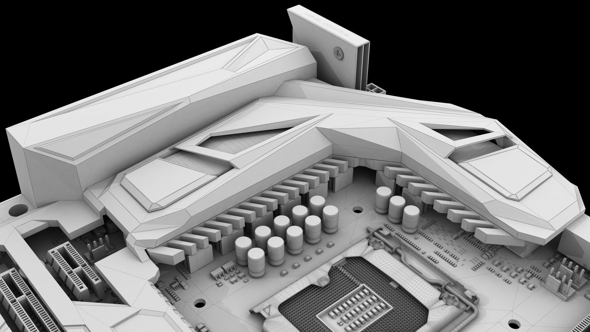 ASUS Maximus VII Formula 3D model_46