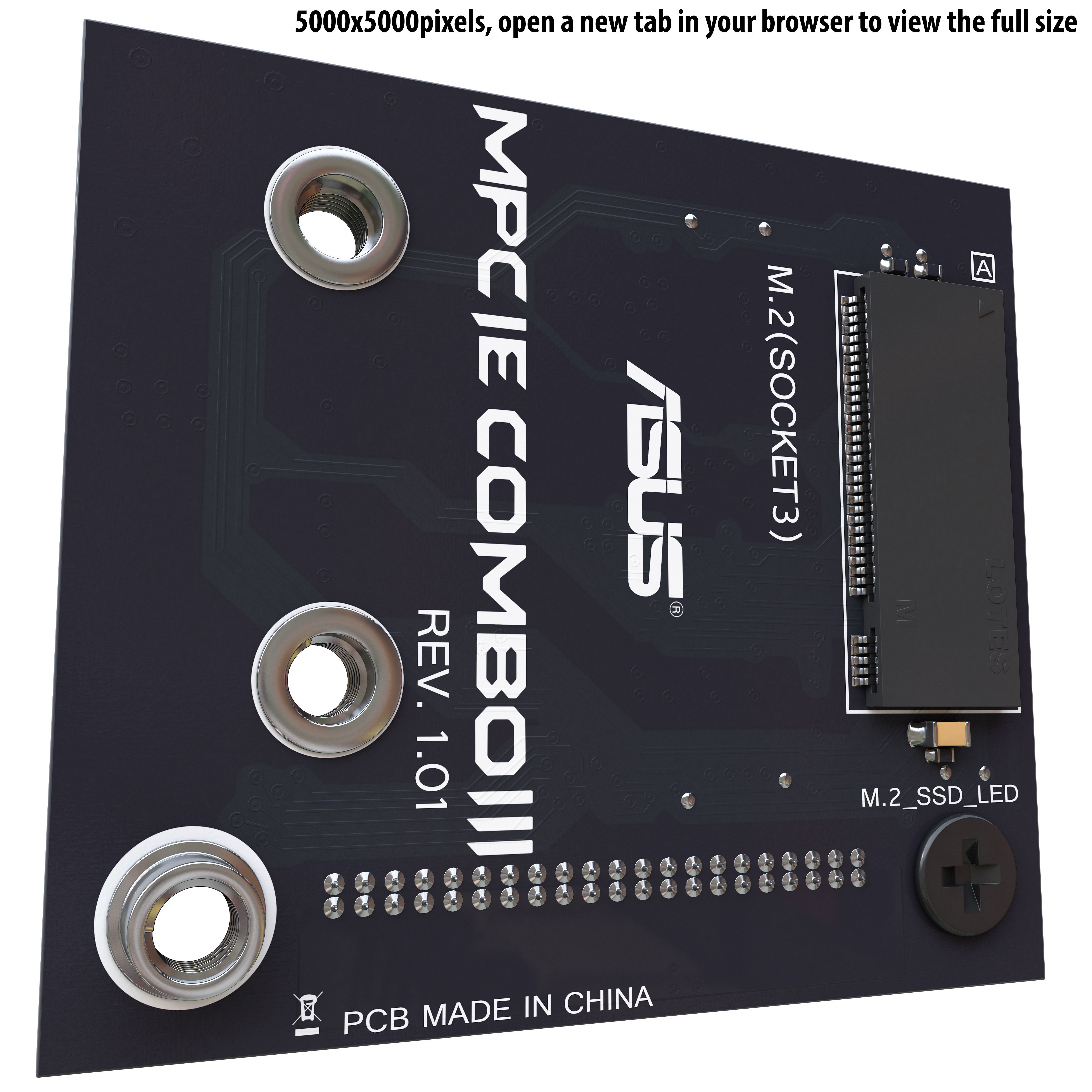 ASUS Maximus VII Formula 3D model_35