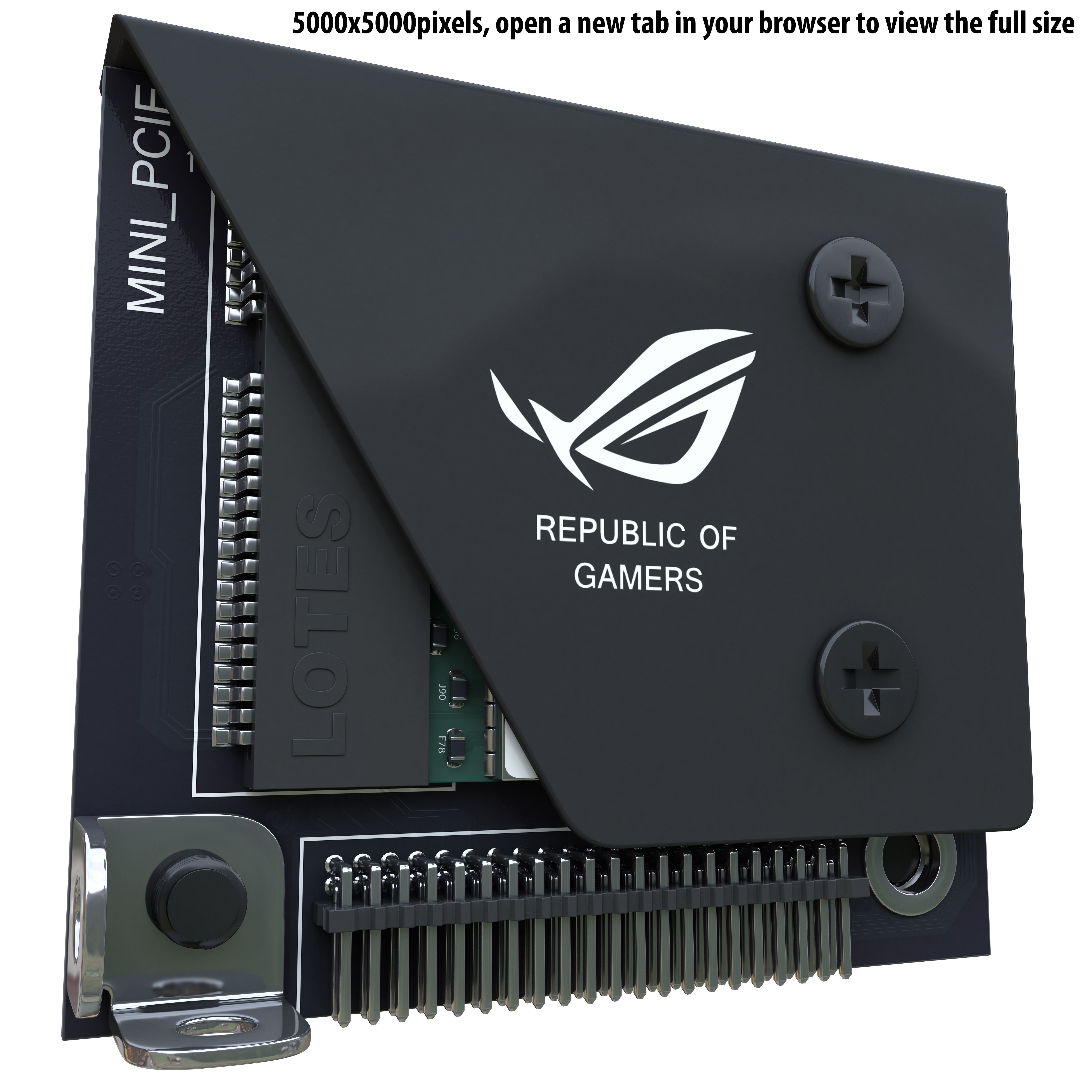 ASUS Maximus VII Formula 3D model_32