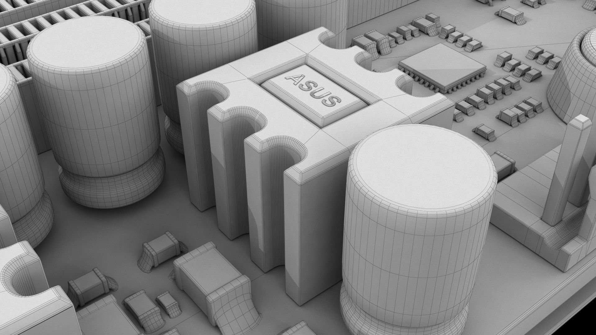 ASUS Maximus VII Formula 3D model_58