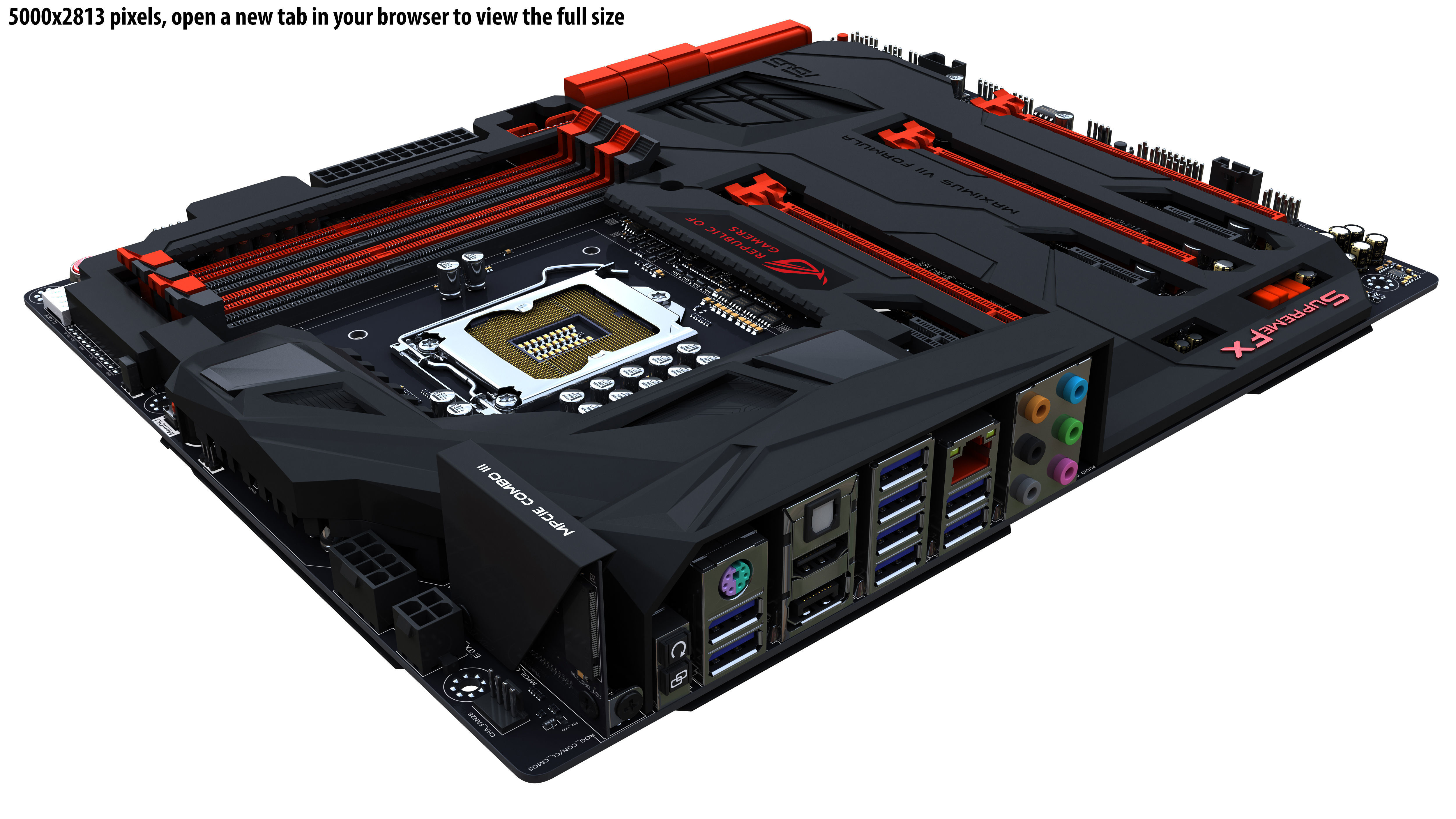 ASUS Maximus VII Formula 3D model_3