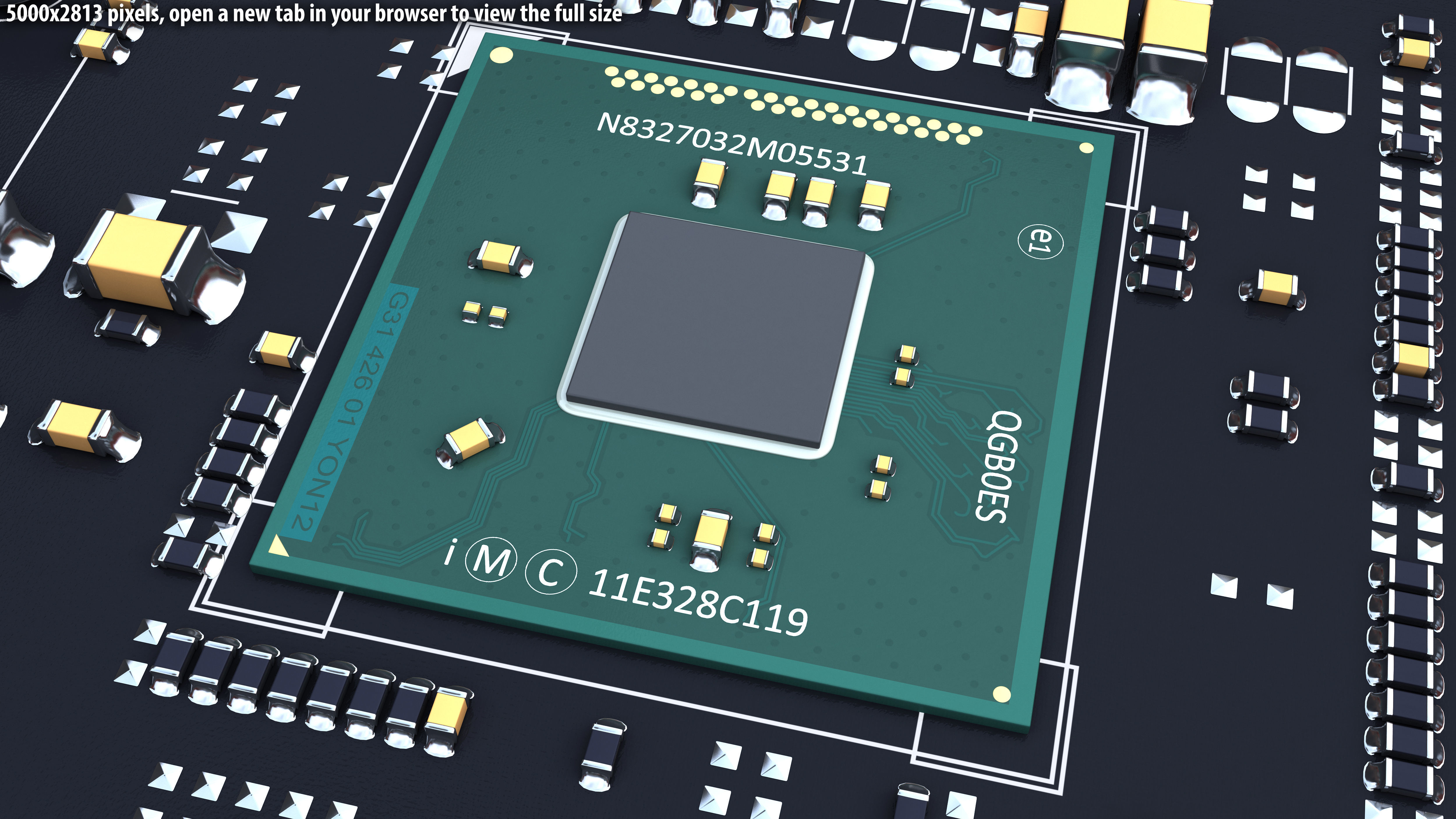 ASUS Maximus VII Formula 3D model_30