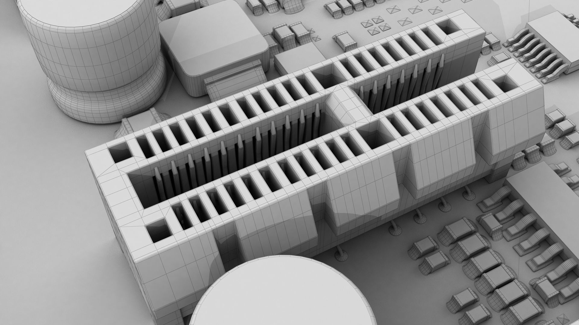 ASUS Maximus VII Formula 3D model_50