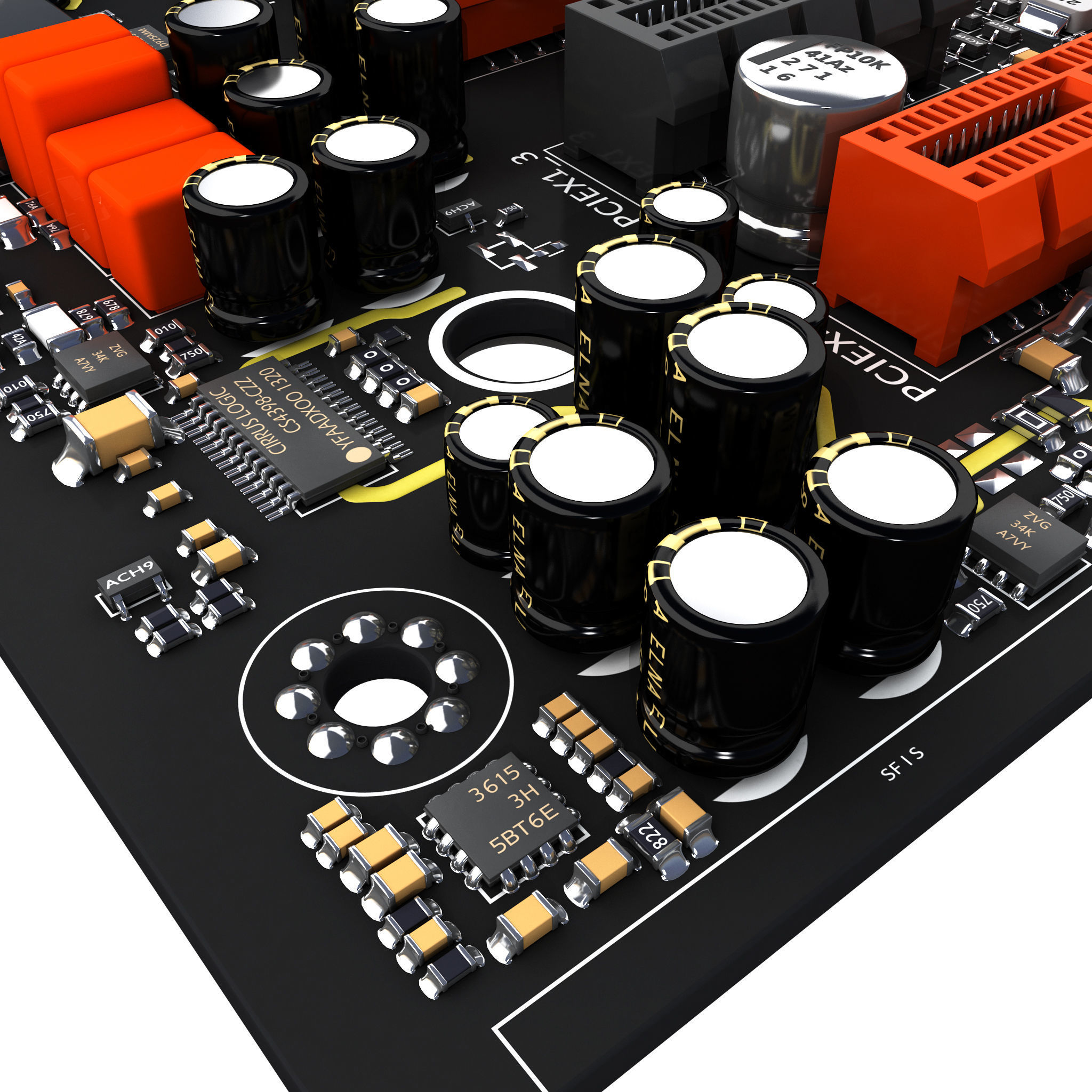 ASUS Maximus VII Formula 3D model_24