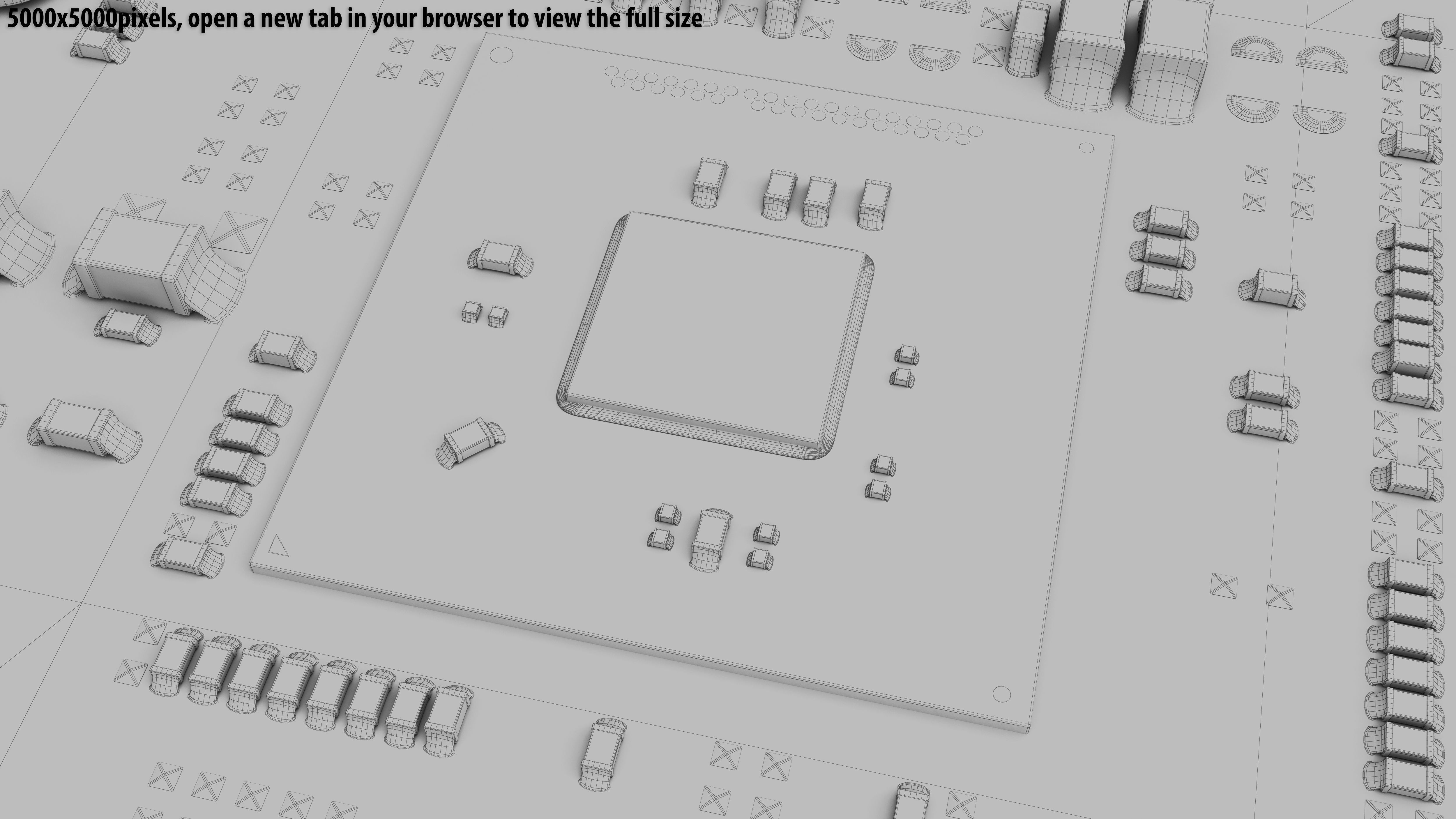 ASUS Maximus VII Formula 3D model_60