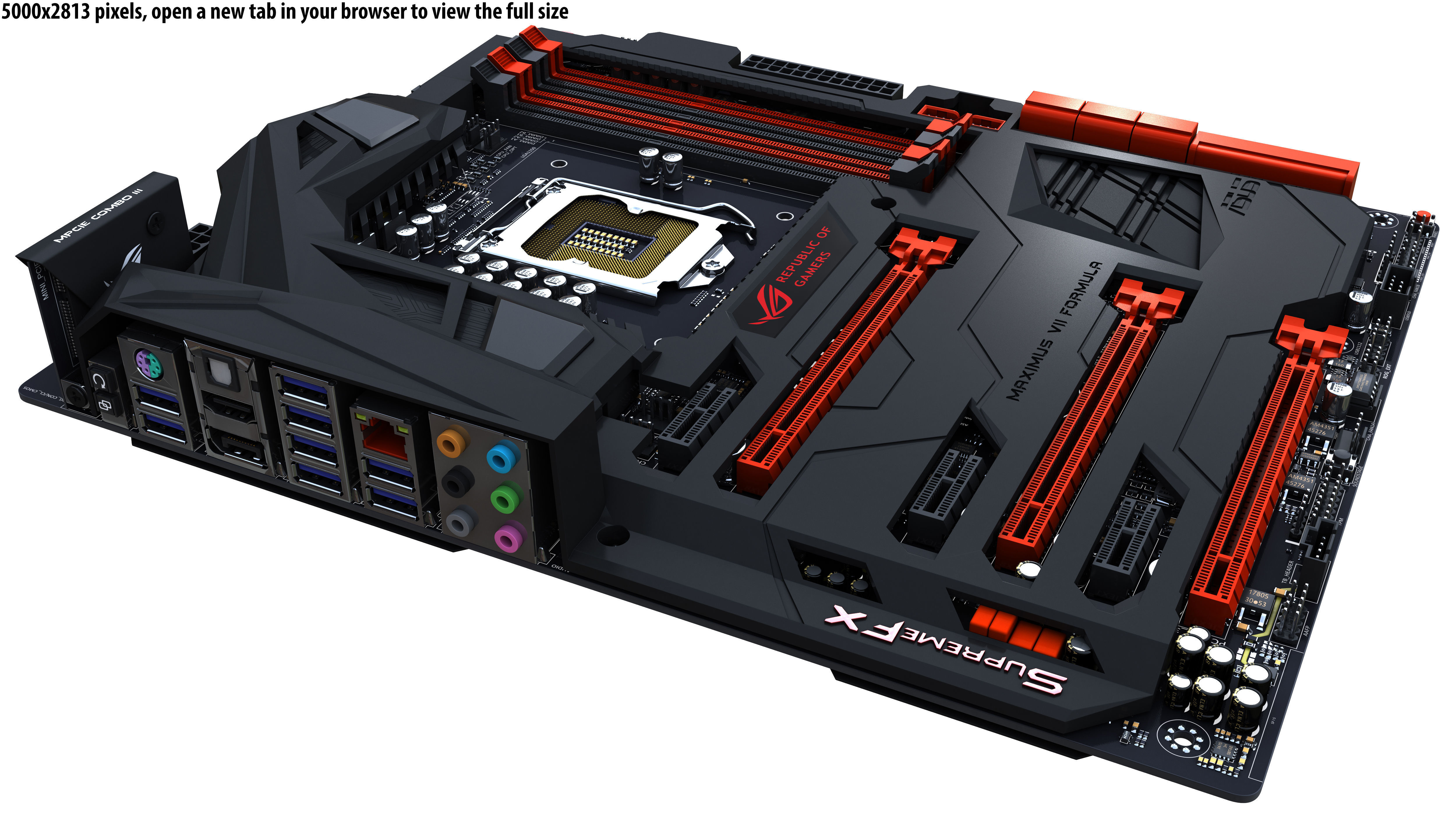 ASUS Maximus VII Formula 3D model_2