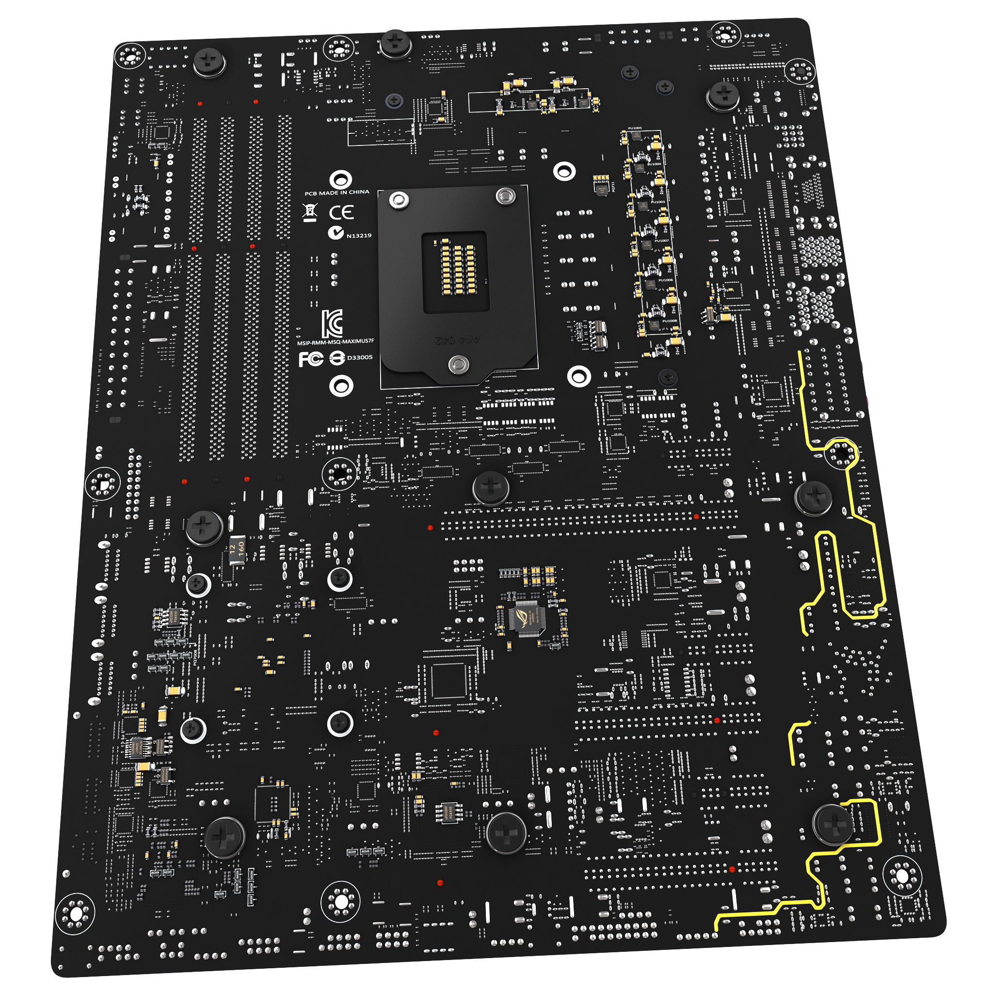 ASUS Maximus VII Formula 3D model_13