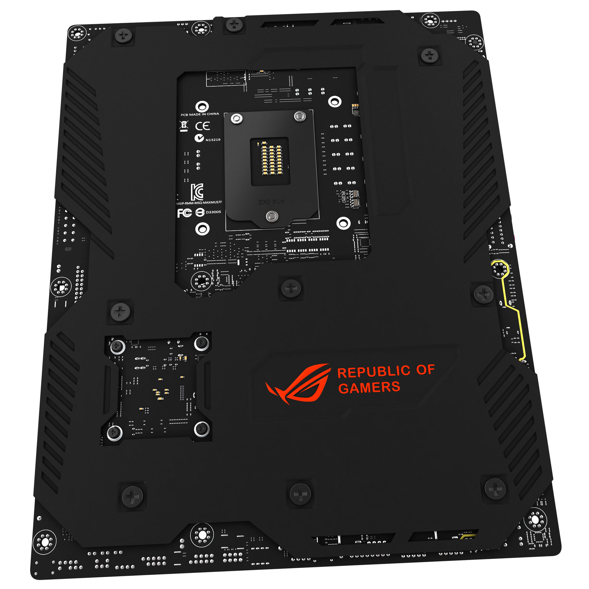 ASUS Maximus VII Formula 3D model_12