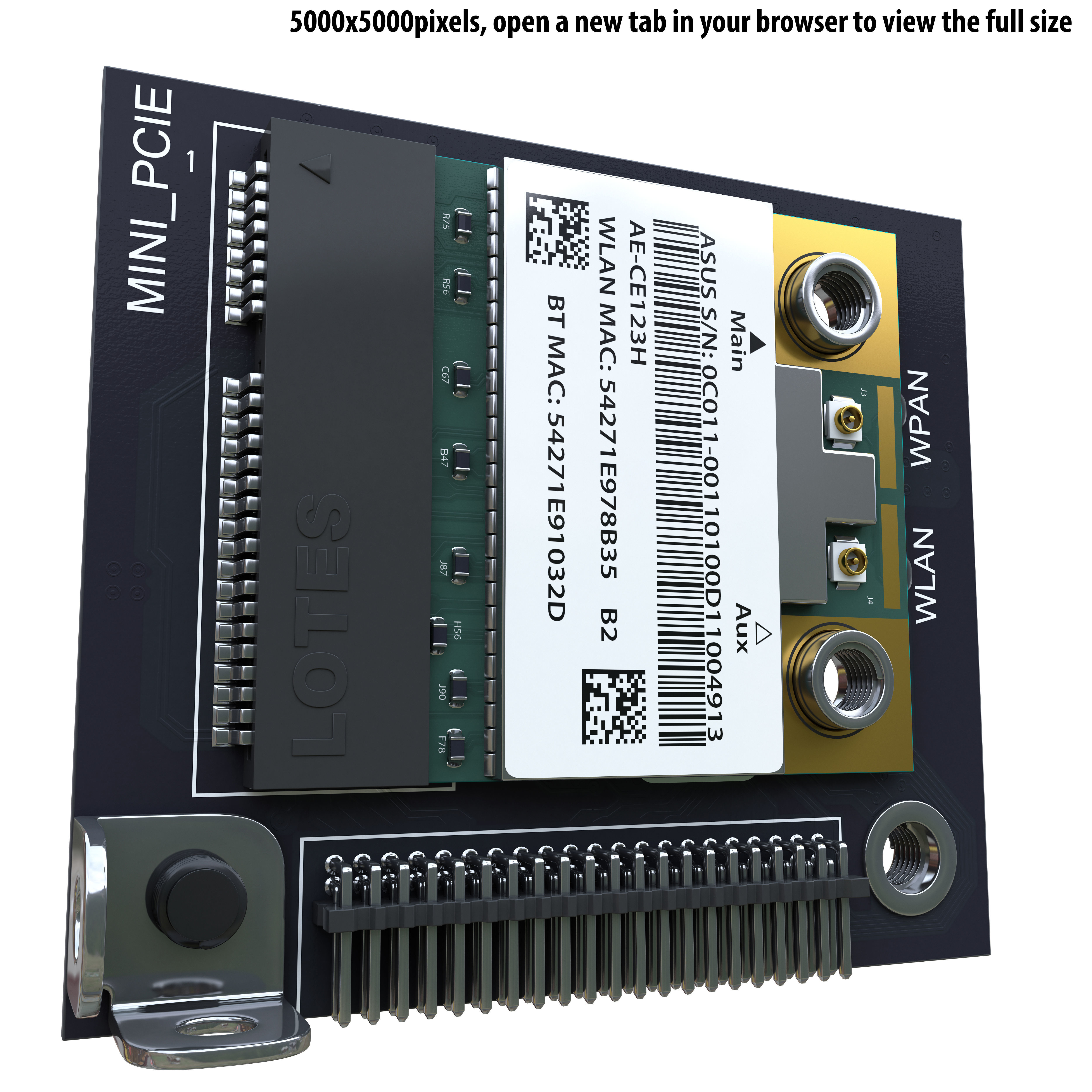 ASUS Maximus VII Formula 3D model_33