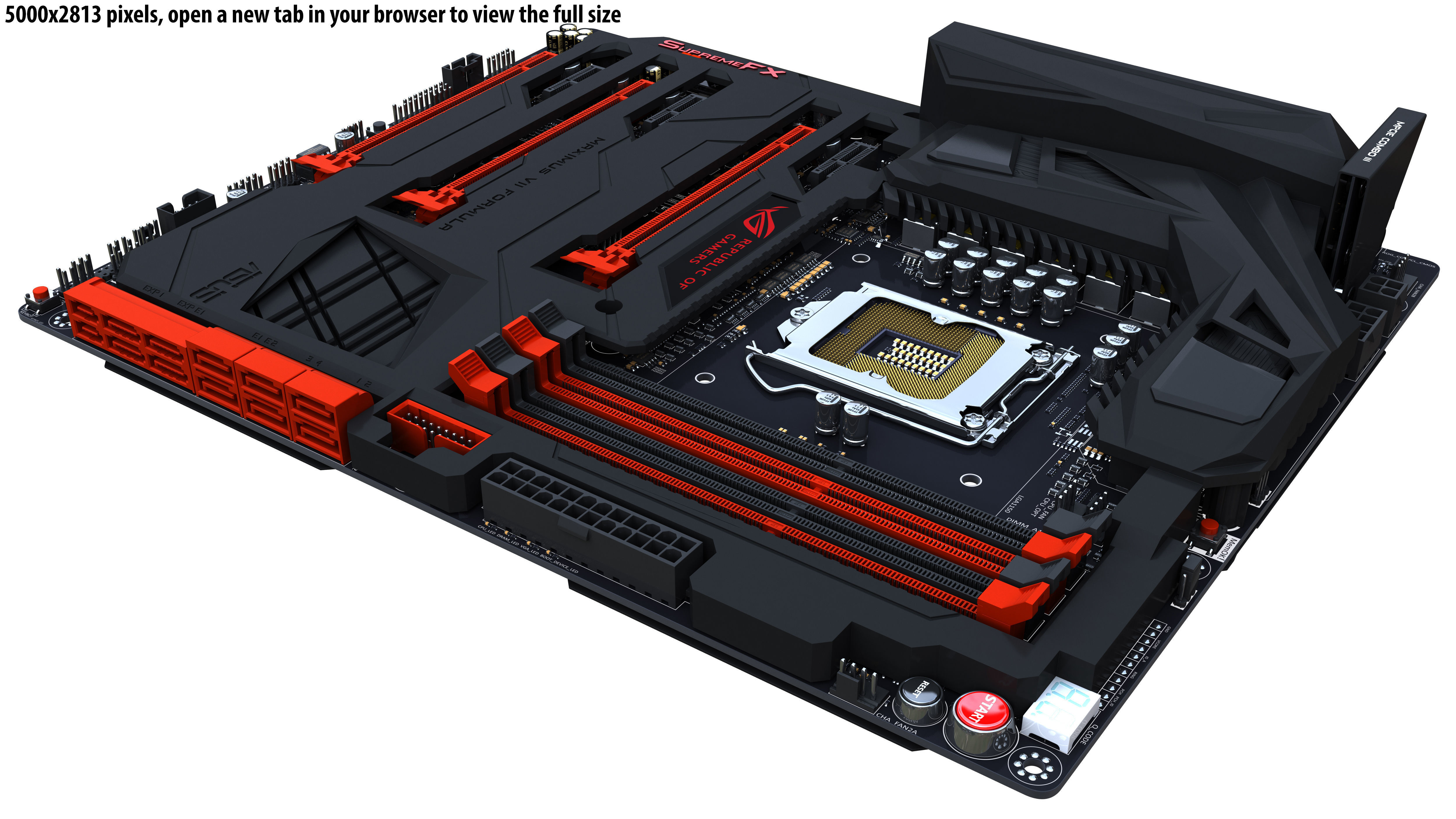 ASUS Maximus VII Formula 3D model_4
