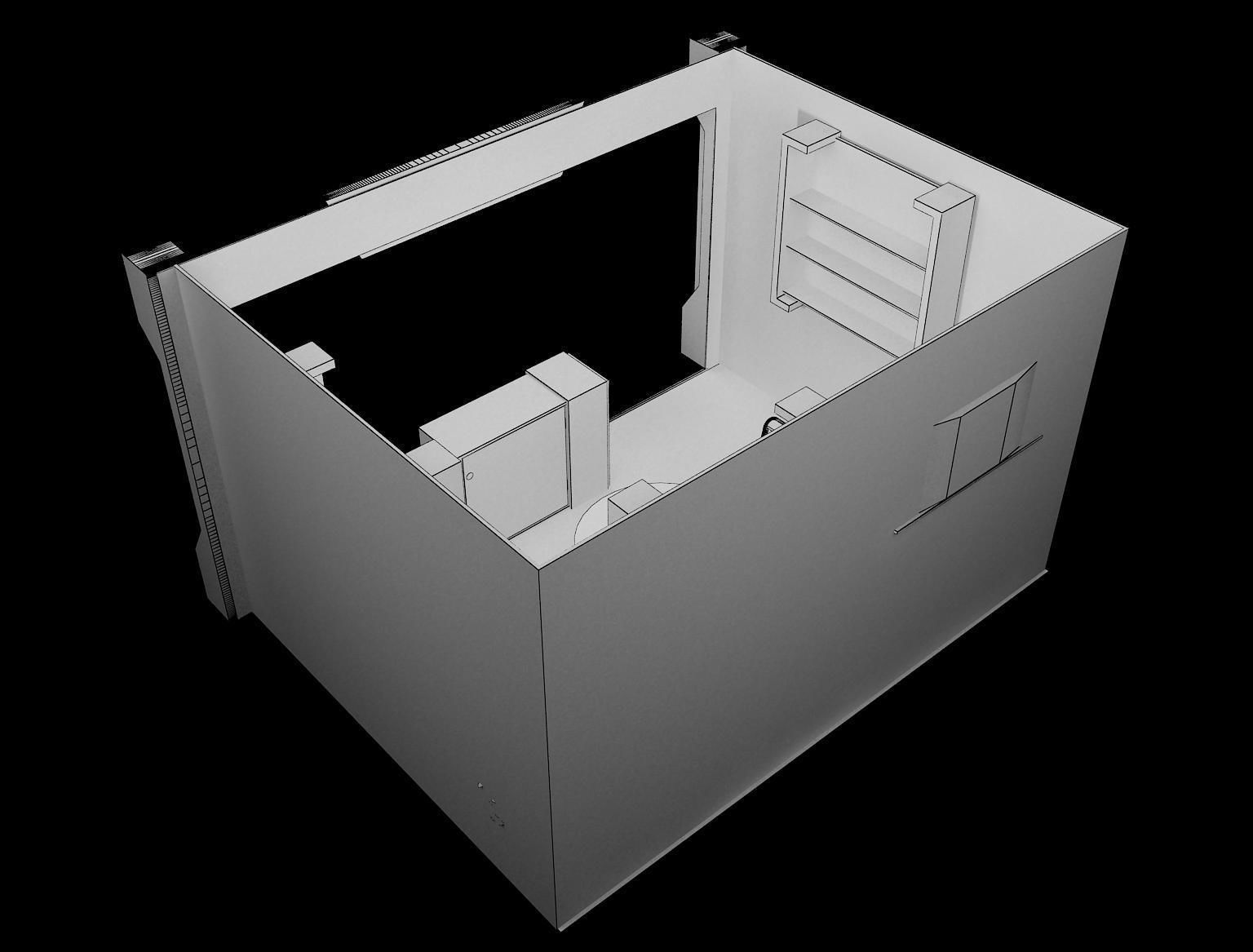 Booth Exhibition Stand a11 3D model_13