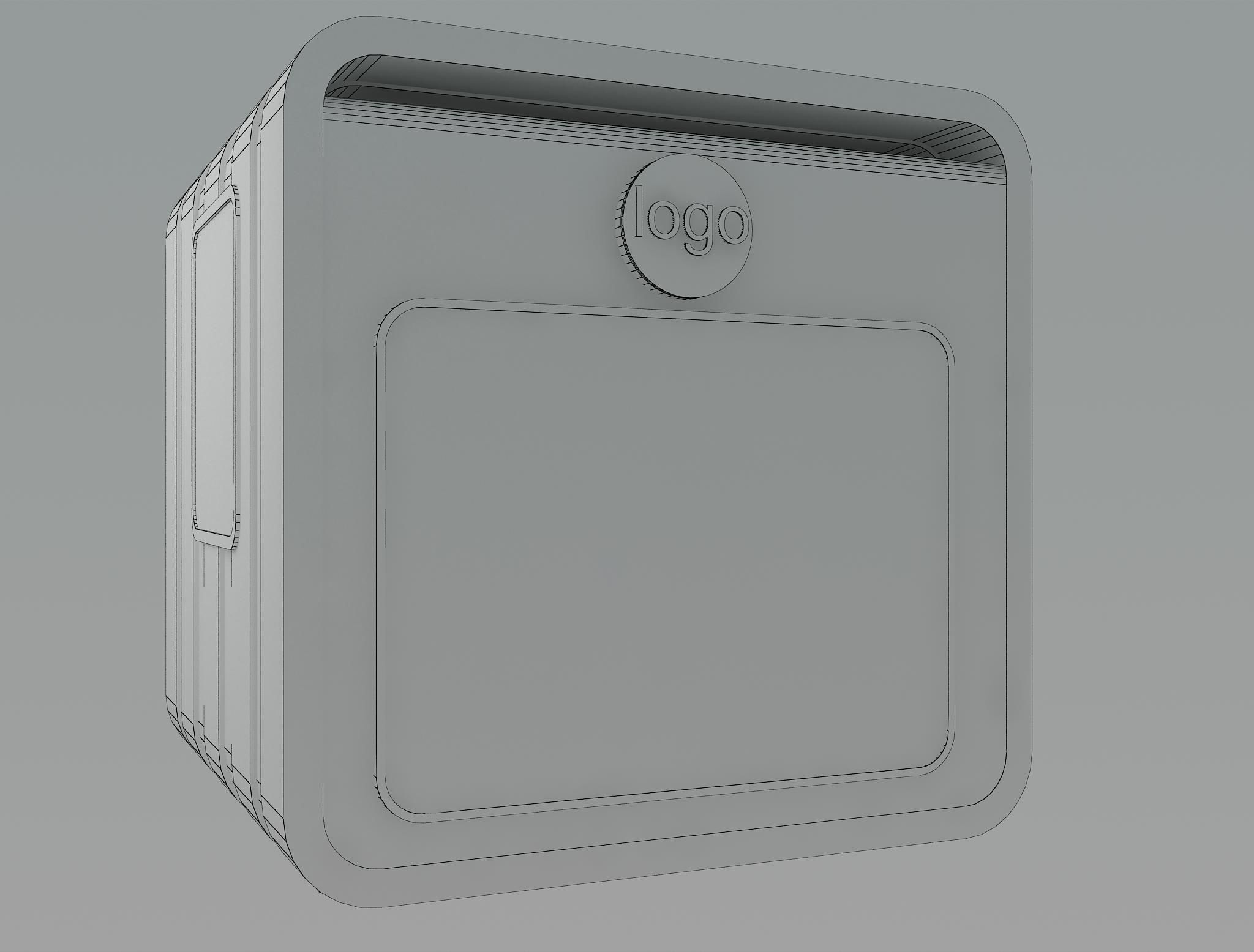 Booth Exhibition Stand a10 3D model_13