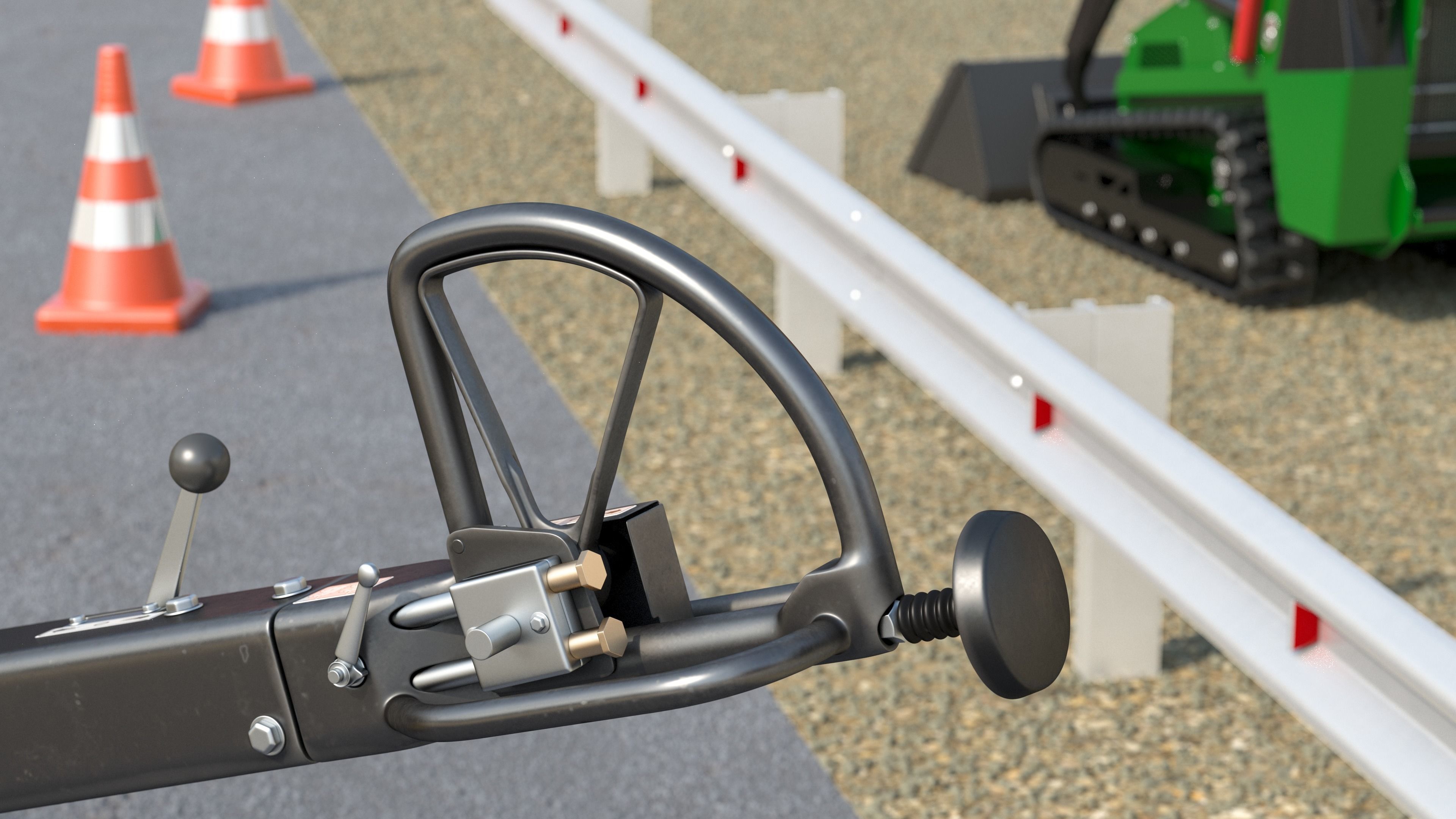 Hand Guided Vibratory Roller BOMAG BW 75H 3D model_32