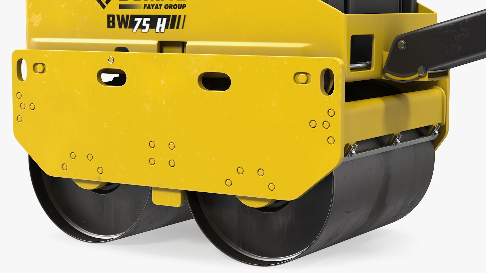 Hand Guided Vibratory Roller BOMAG BW 75H 3D model_12