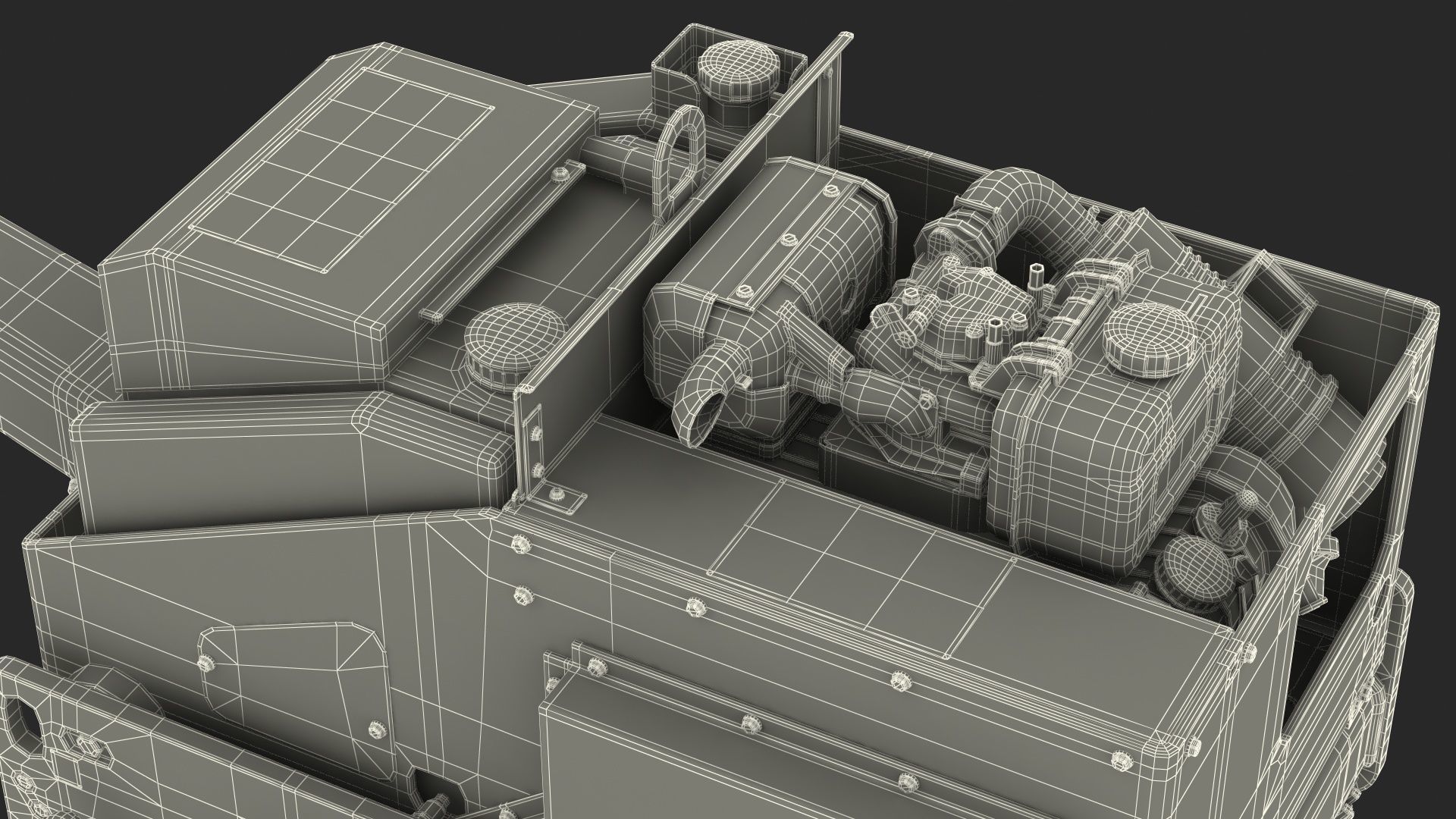 Hand Guided Vibratory Roller BOMAG BW 75H 3D model_26