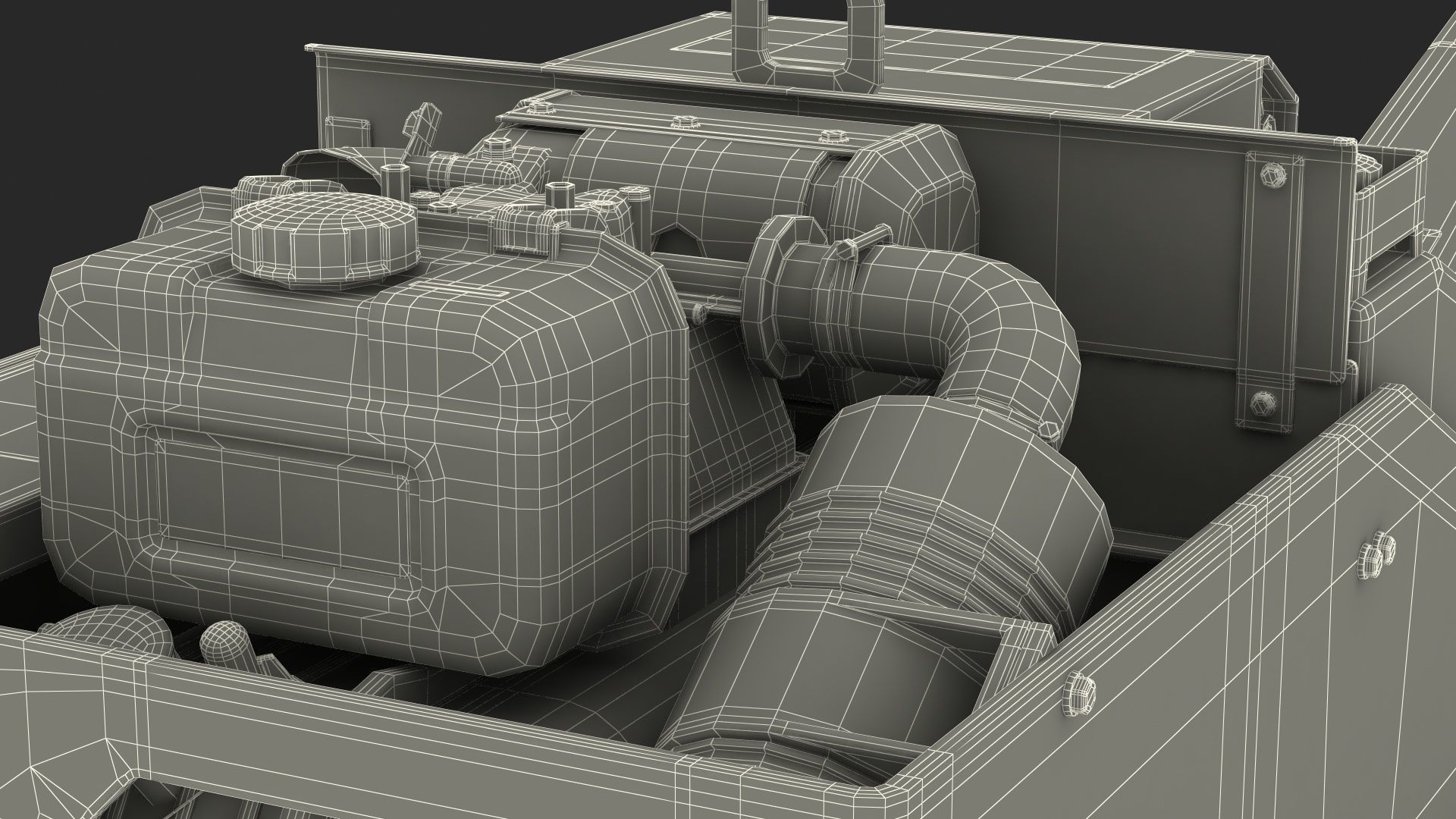 Hand Guided Vibratory Roller BOMAG BW 75H 3D model_27