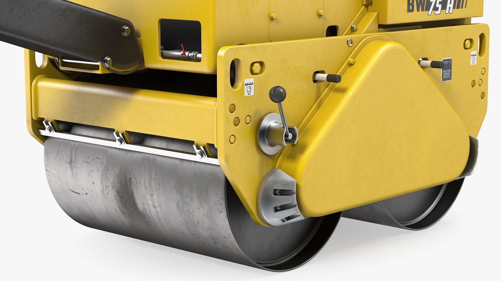 Hand Guided Vibratory Roller BOMAG BW 75H 3D model_11