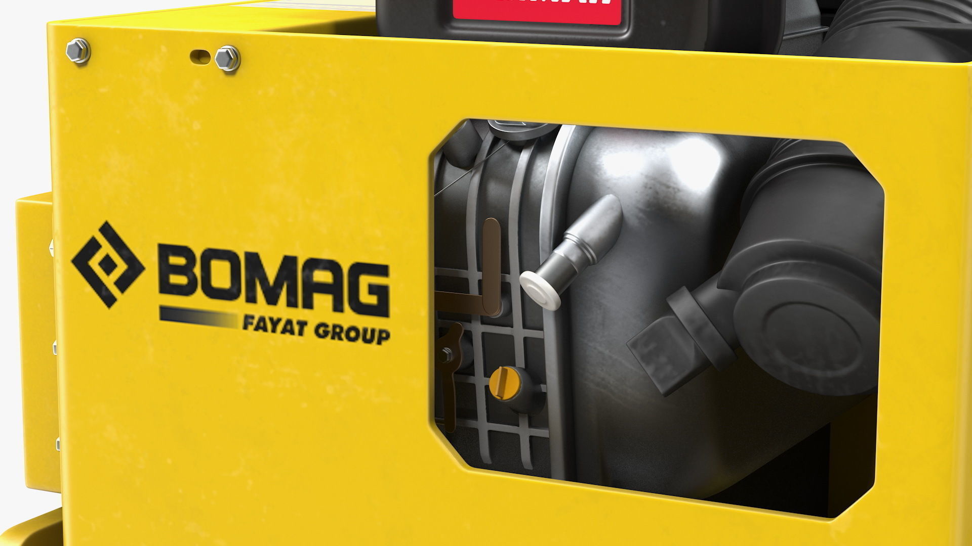 Hand Guided Vibratory Roller BOMAG BW 75H 3D model_16