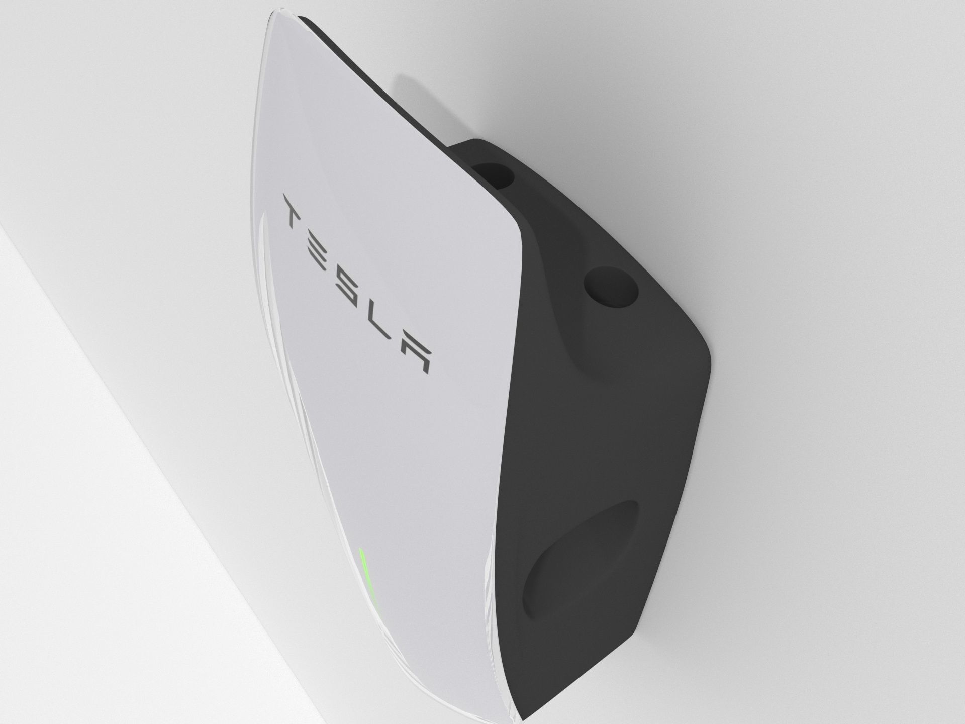 3D model Tesla Wall Connector Gen 3 VR / AR / lowpoly CGTrader