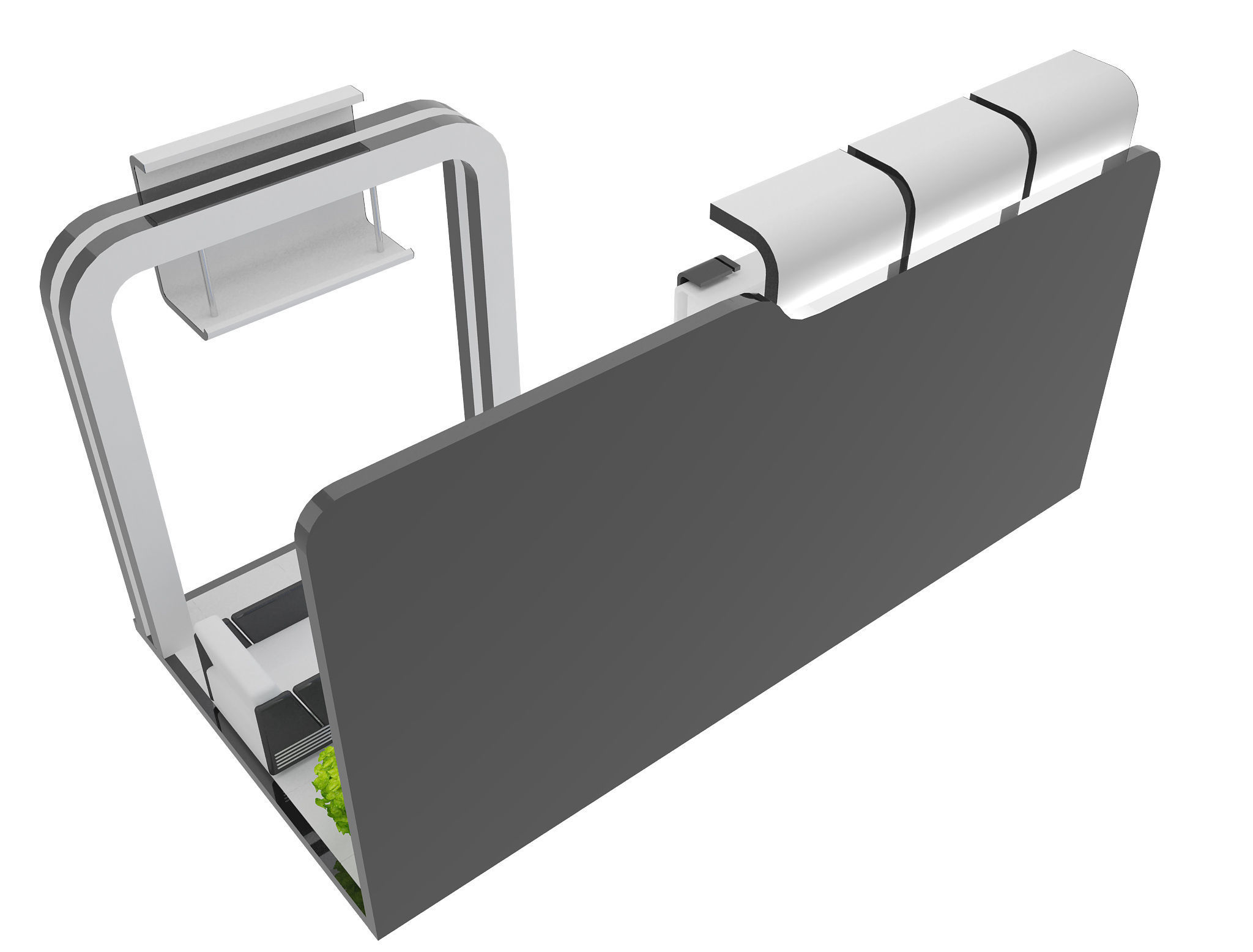 Booth Exhibition Stand a8 3D model_14