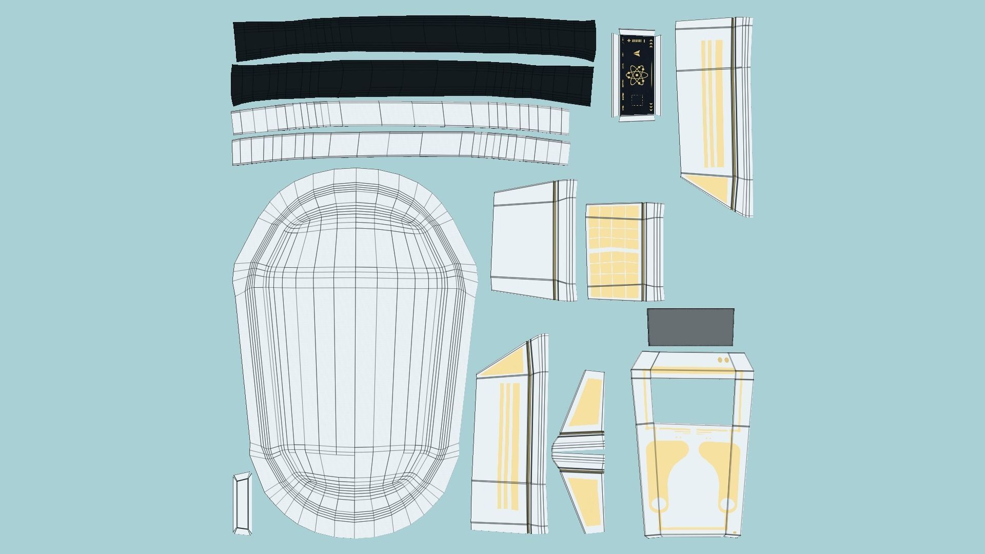 10 SciFi Backpack E Collection - Fashion Character Design _69