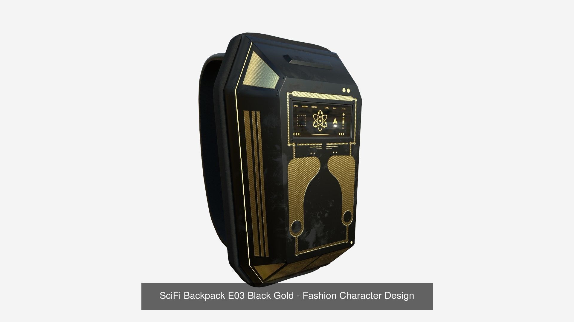 10 SciFi Backpack E Collection - Fashion Character Design _4