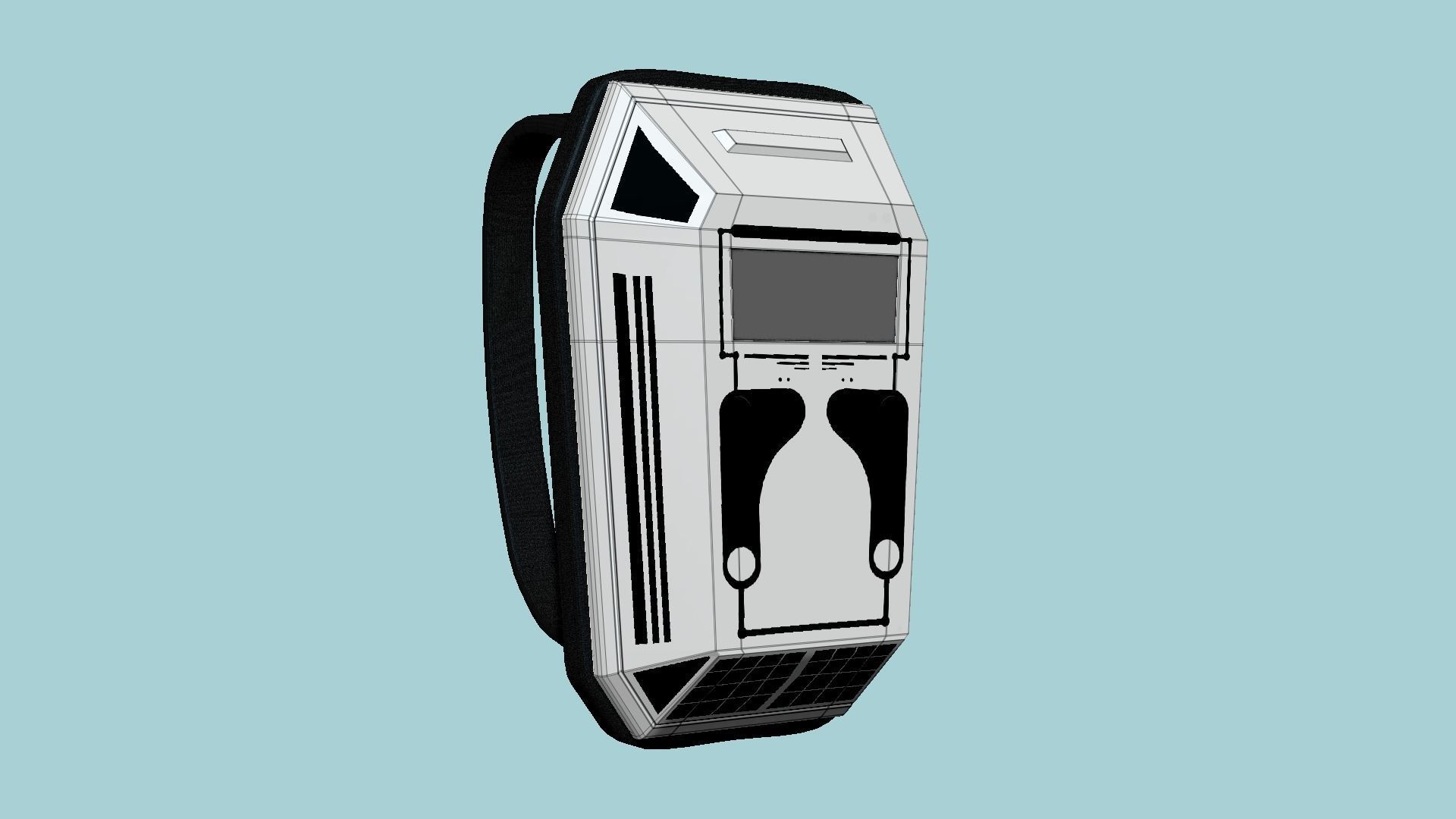 10 SciFi Backpack E Collection - Fashion Character Design _68