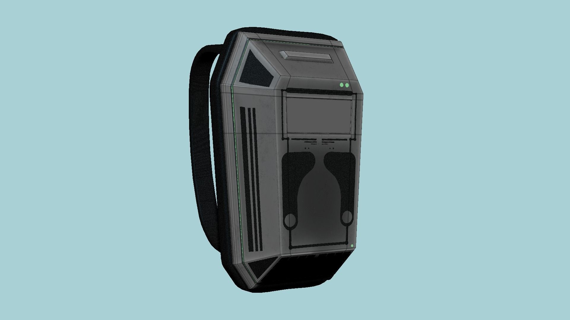 10 SciFi Backpack E Collection - Fashion Character Design _71