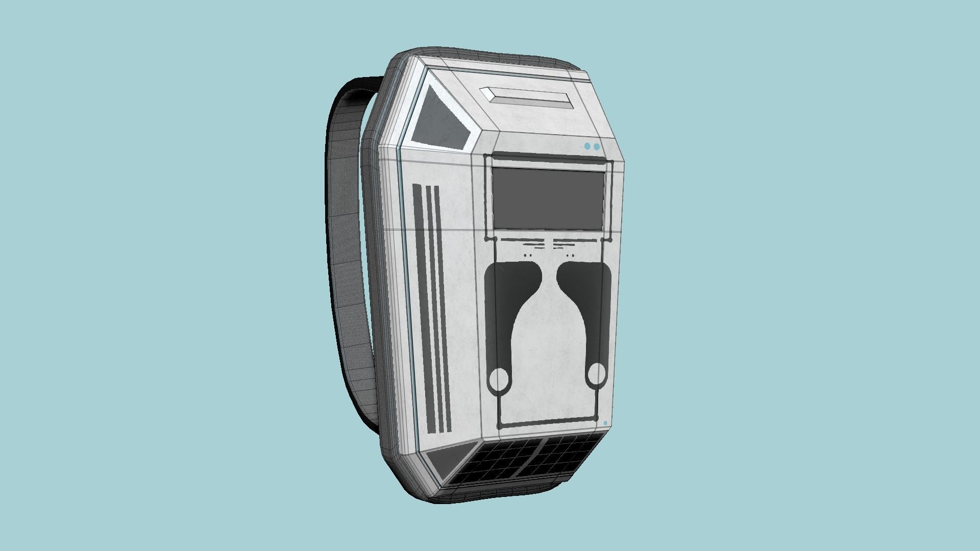 10 SciFi Backpack E Collection - Fashion Character Design _76