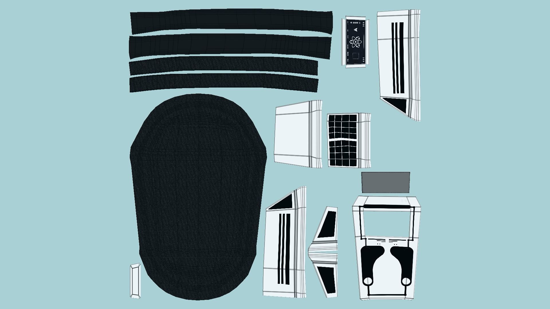 10 SciFi Backpack E Collection - Fashion Character Design _65