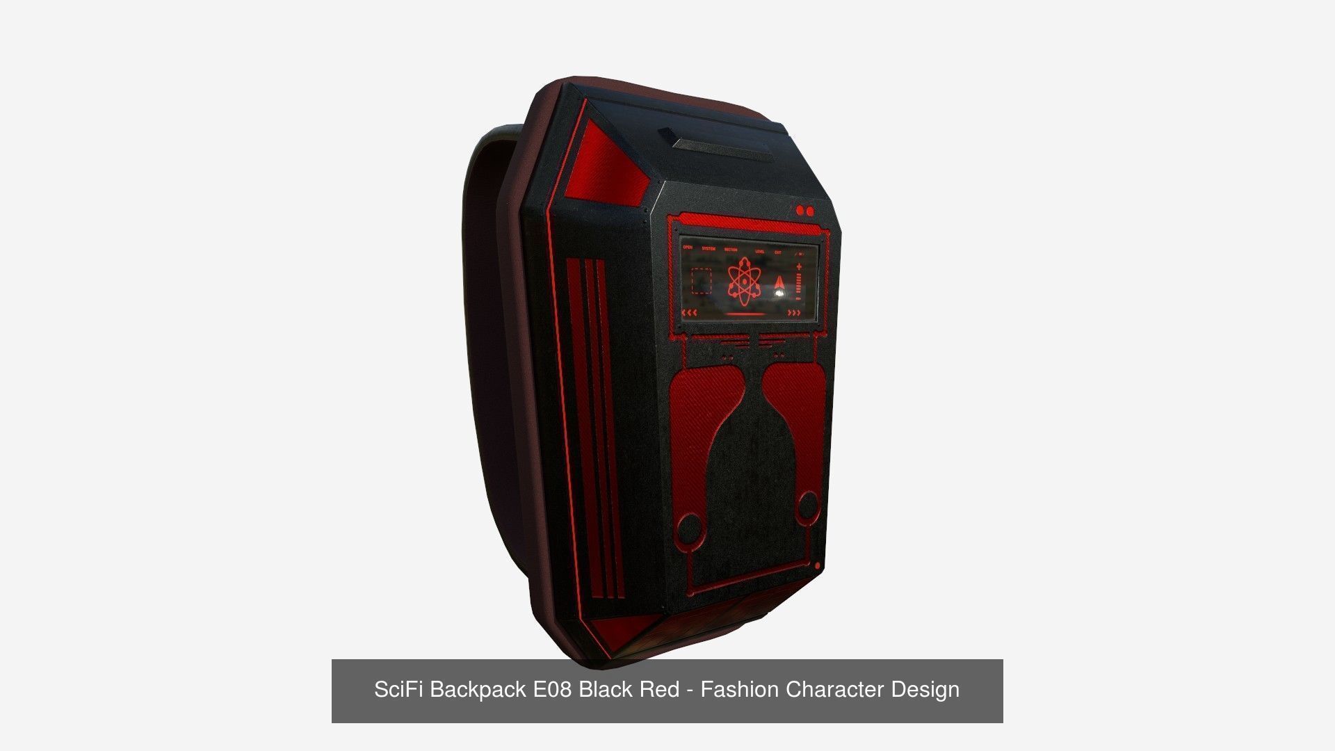 10 SciFi Backpack E Collection - Fashion Character Design _9