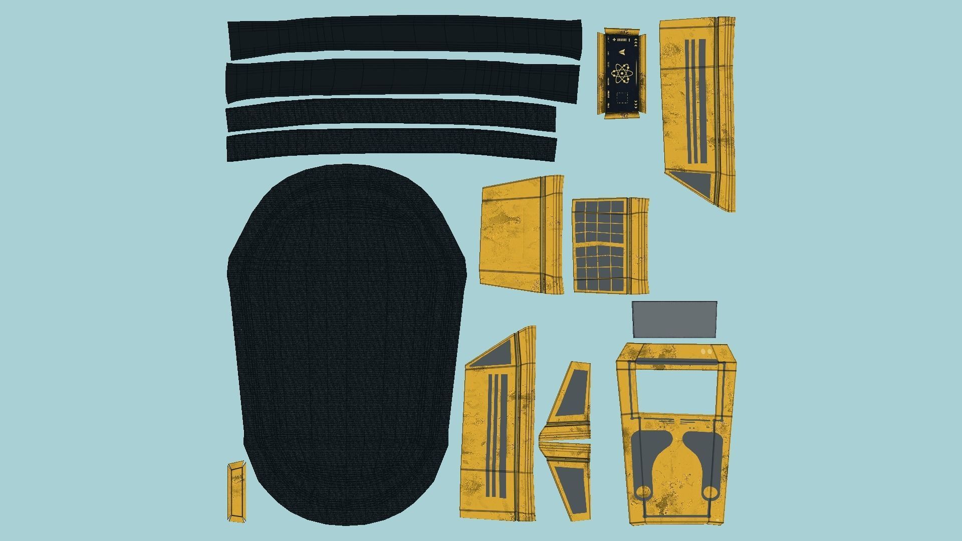 10 SciFi Backpack E Collection - Fashion Character Design _66