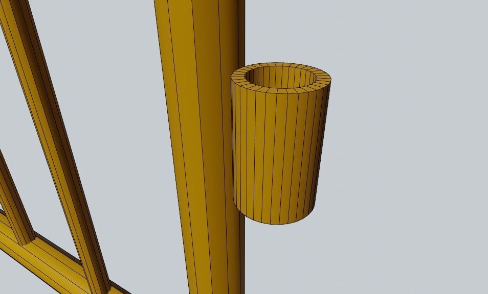 Safety Barrier 3D model_10