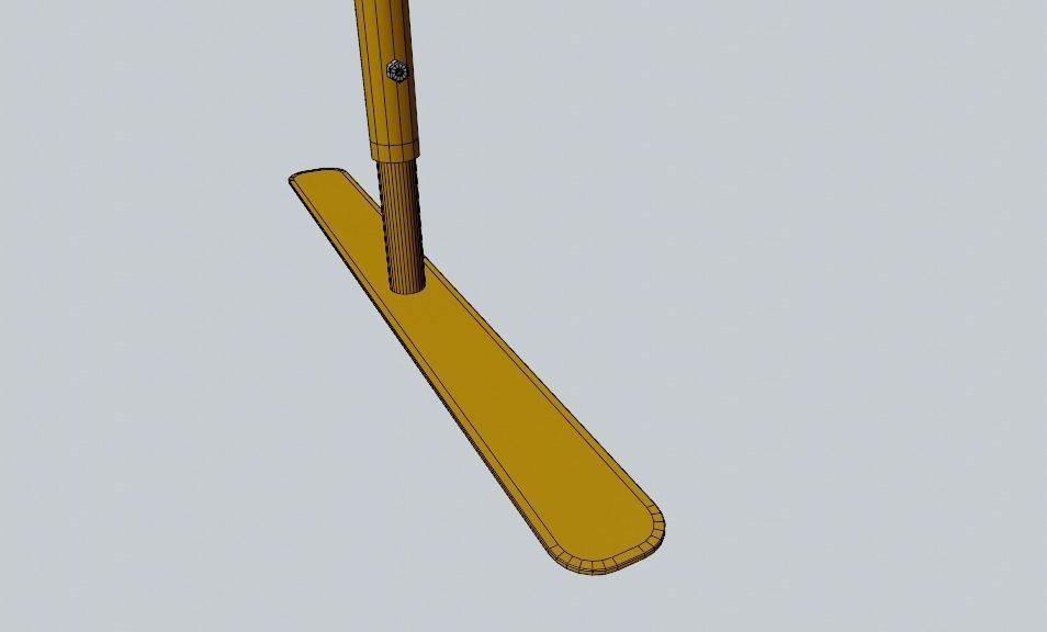 Safety Barrier 3D model_8