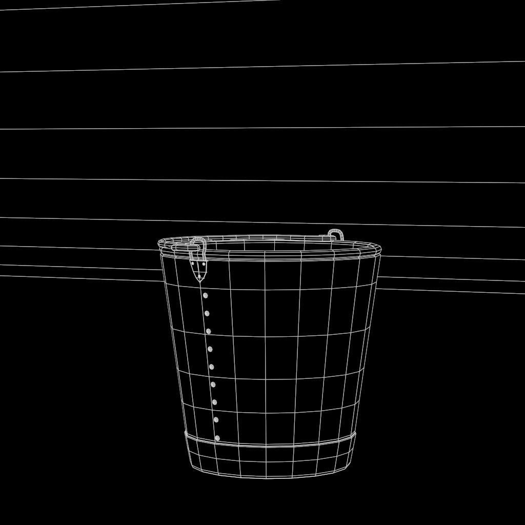 Bucket rusty - rusty Free low-poly 3D model_118