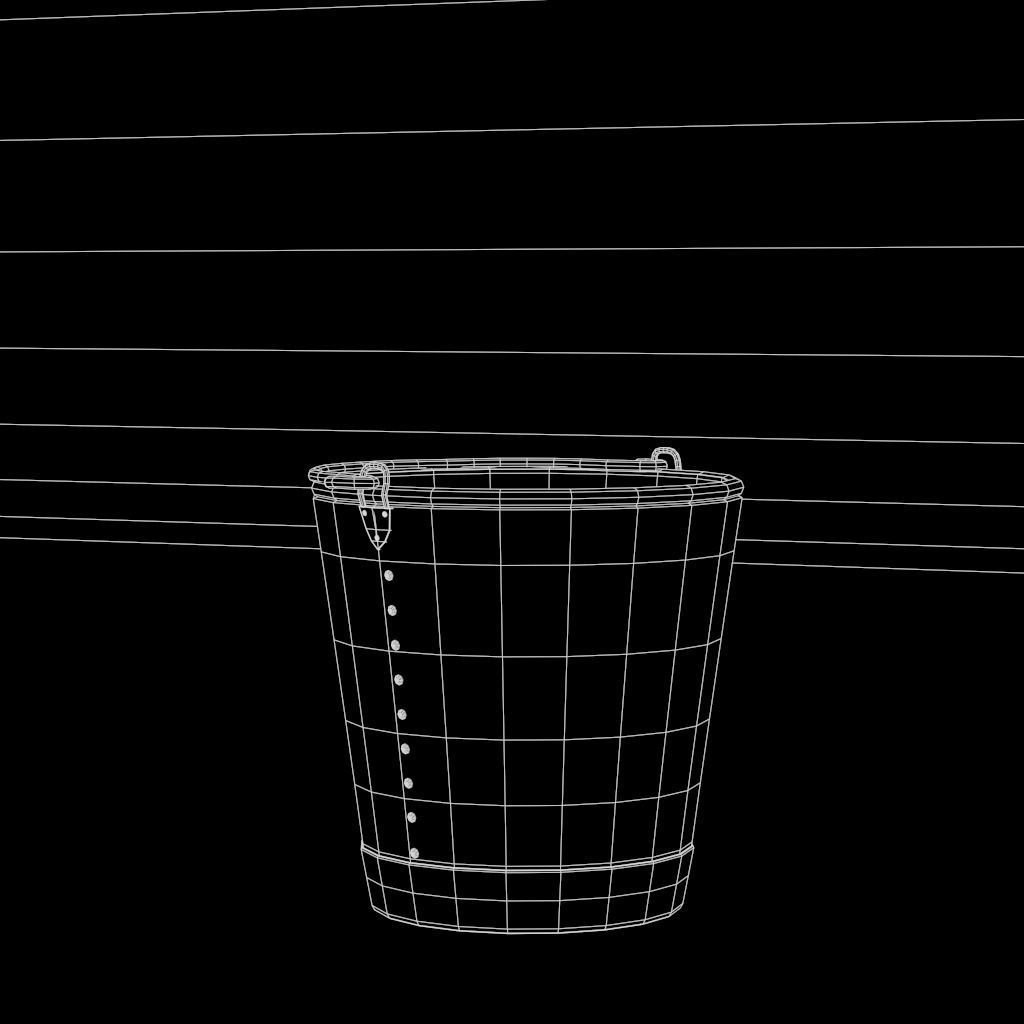 Bucket rusty - rusty Free low-poly 3D model_117