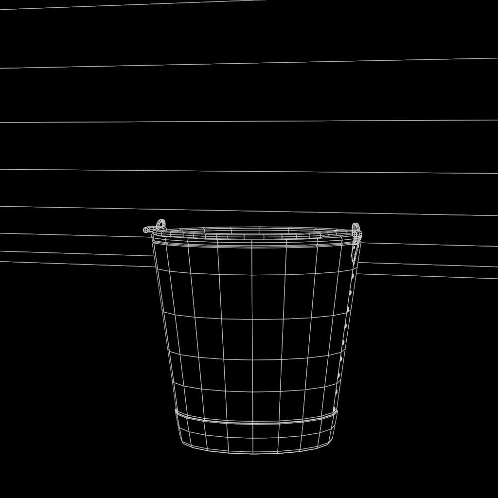 Bucket rusty - rusty Free low-poly 3D model_144