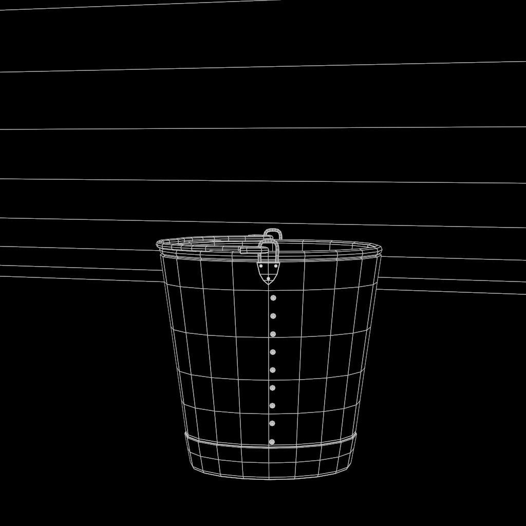 Bucket rusty - rusty Free low-poly 3D model_127