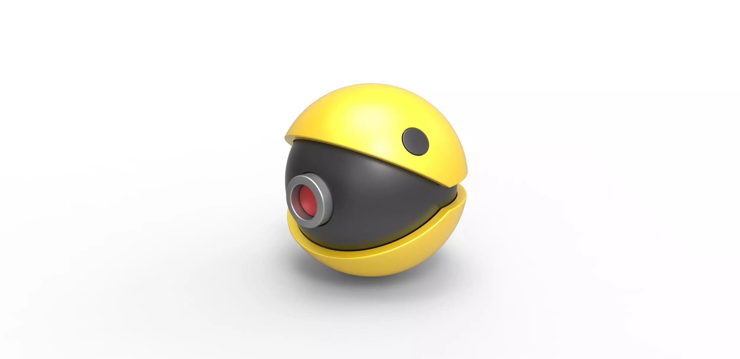 Pac-Man orb 3D print model