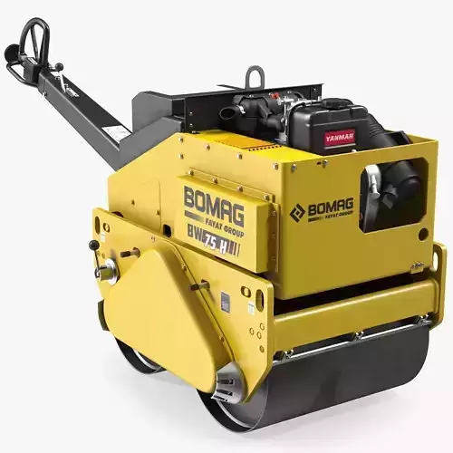 Bomag BW 75H Construction Machine Roller Rigged