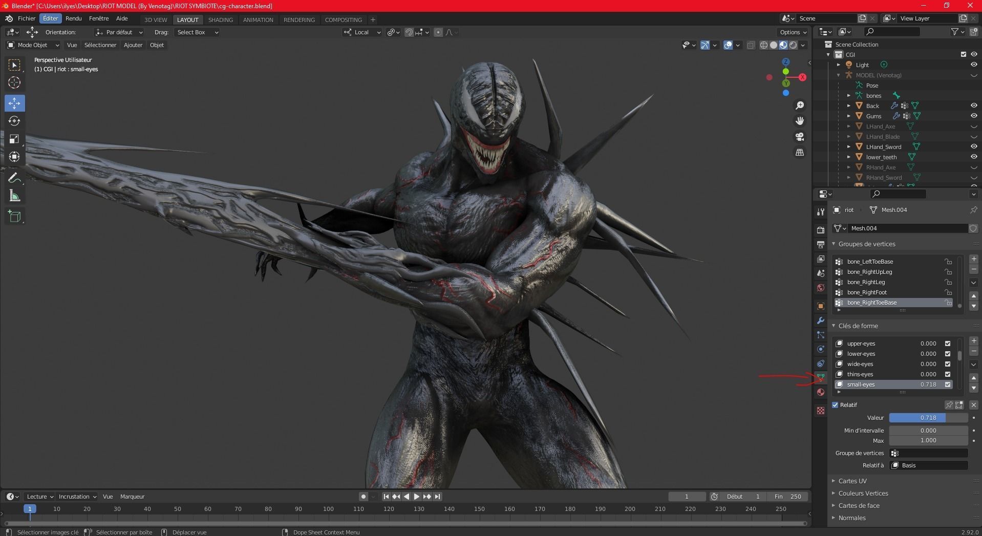 RIOT RIG BLENDER Free low-poly 3D model_2