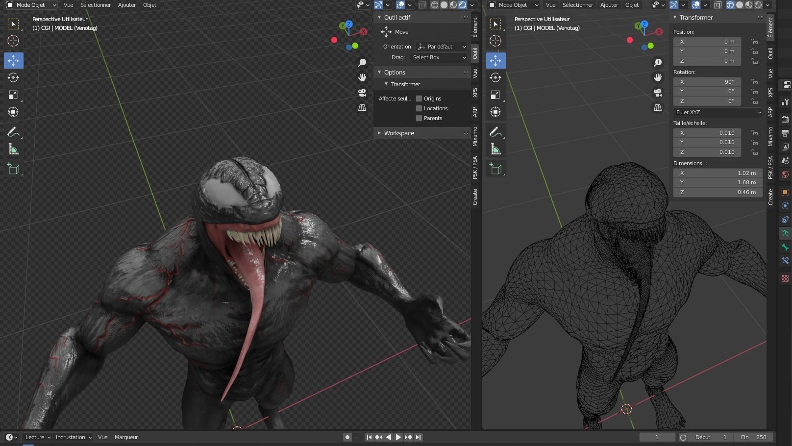 RIOT RIG BLENDER Free low-poly 3D model_7