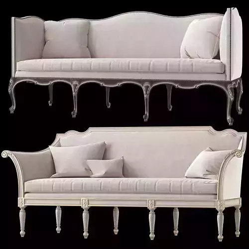 ebanista bergamo and marquess sofa 3D model